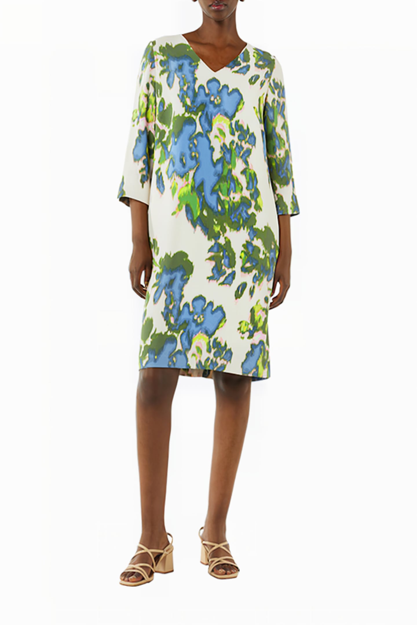 COMMA DRESSES BEIGE 2