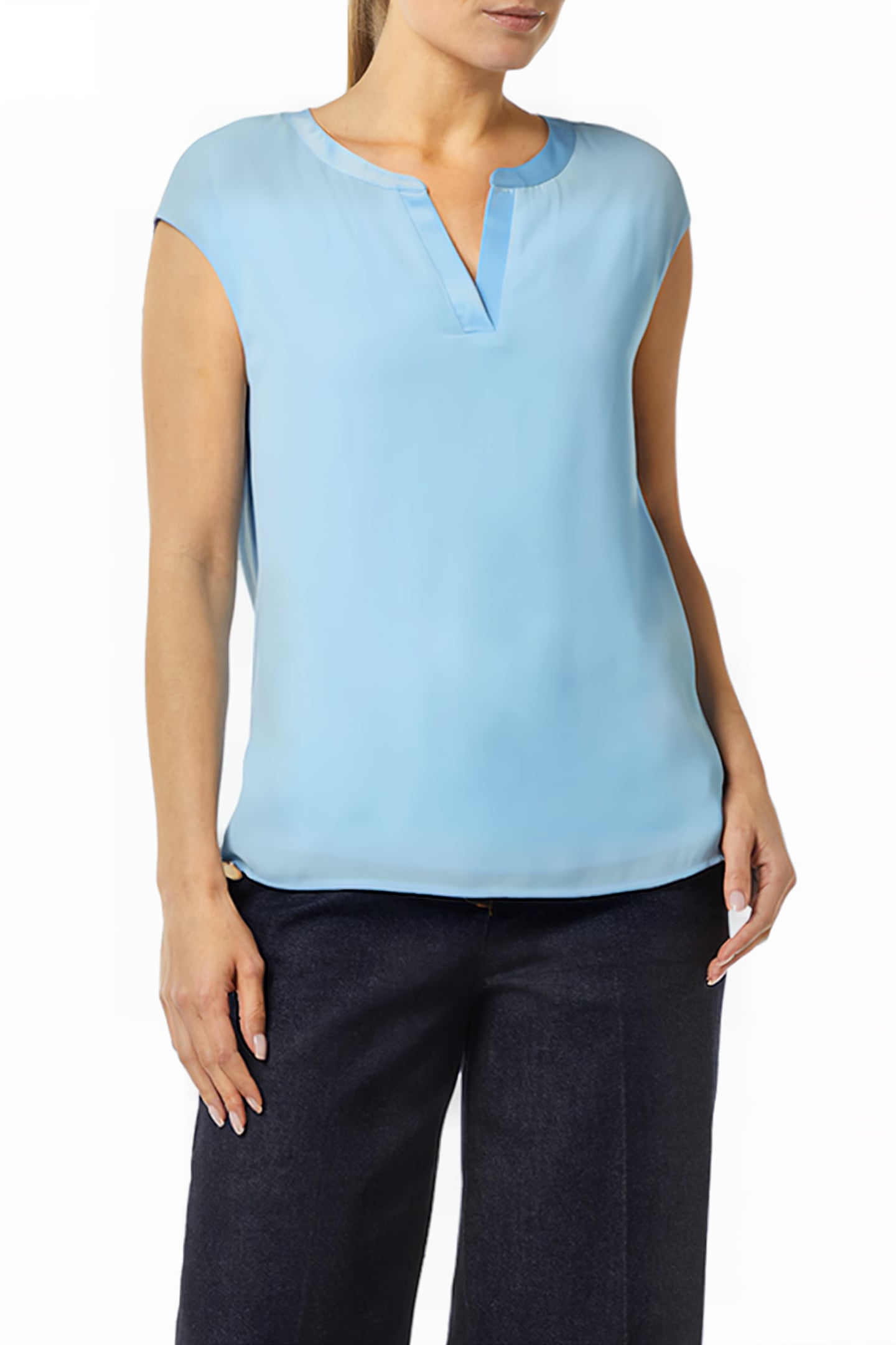 COMMA T-SHIRTS LIGHT BLUE 1