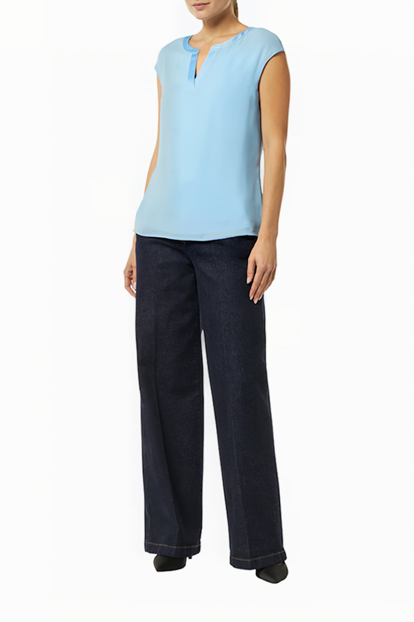 COMMA T-SHIRTS LIGHT BLUE 2