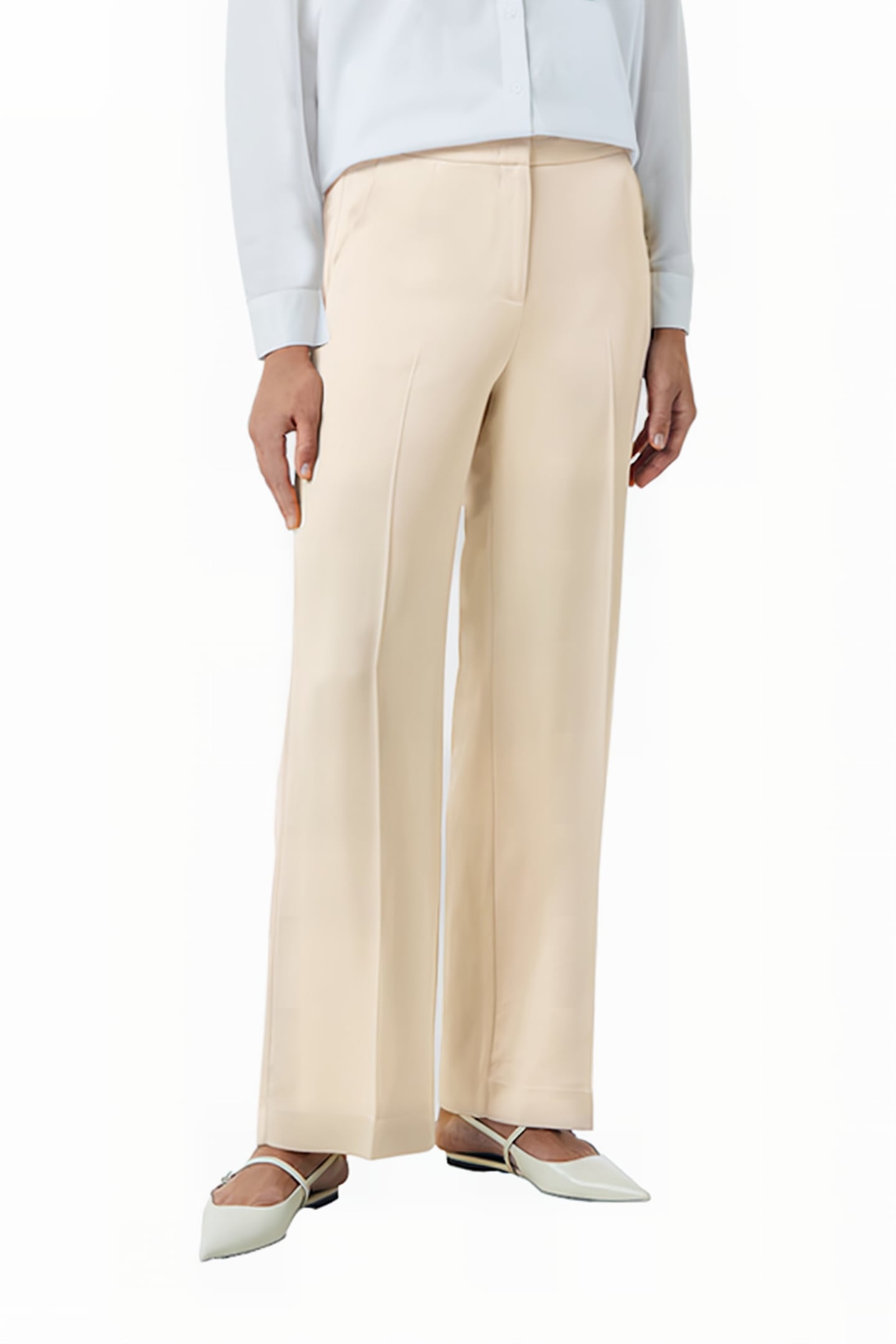 COMMA PANTS BEIGE 1
