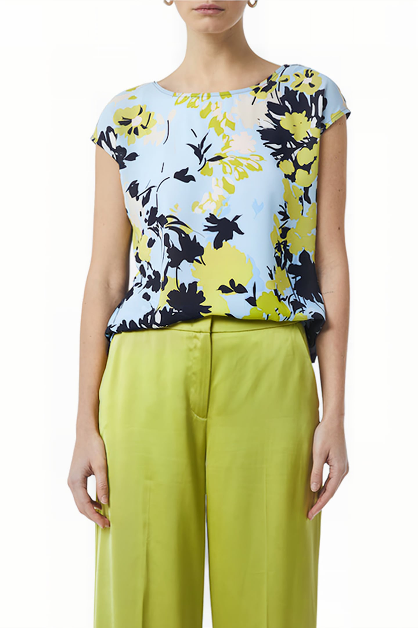 COMMA T-SHIRTS LIGHT BLUE 1