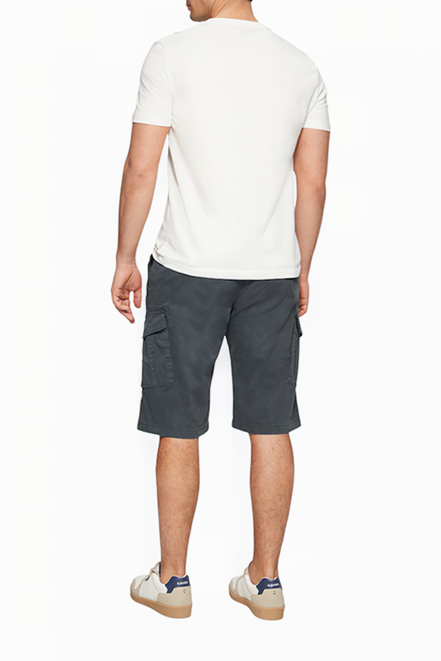 S.OLIVER SHORTS GREY/BLACK 3