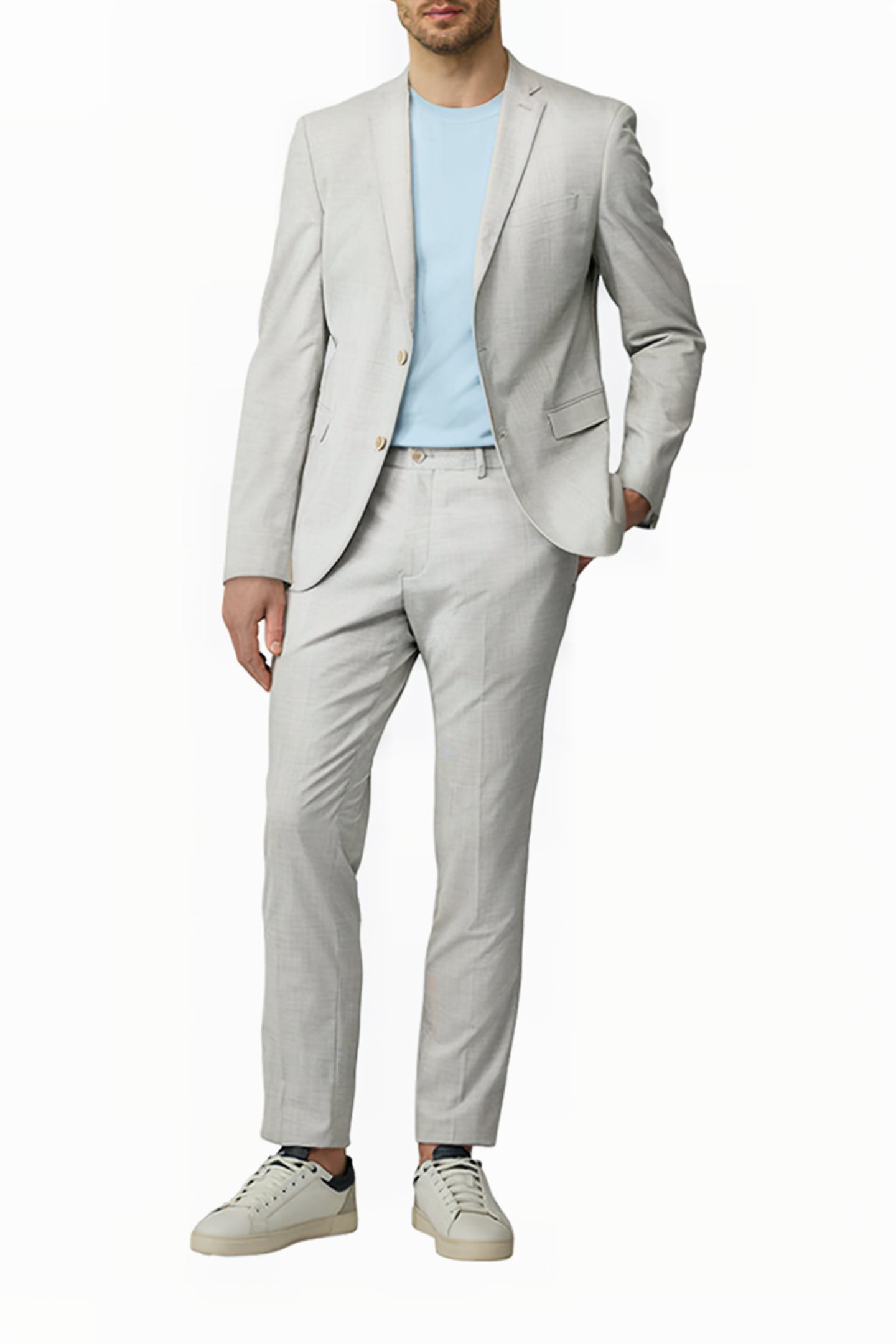 S.OLIVER JACKET BLAZER LIGHTGREY 2