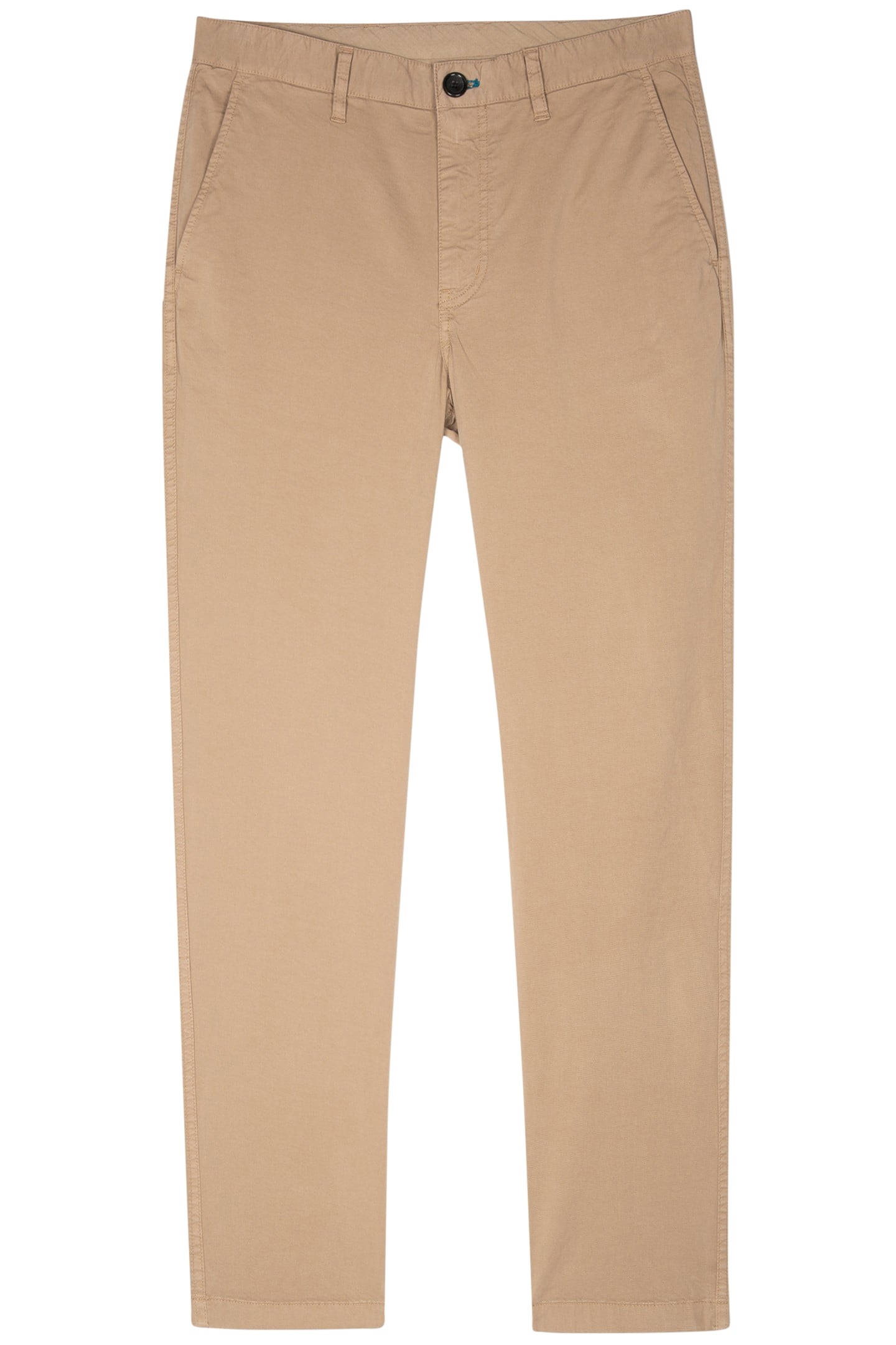 MENS TAPERED FIT STITCHED CHINO CAMEL 1