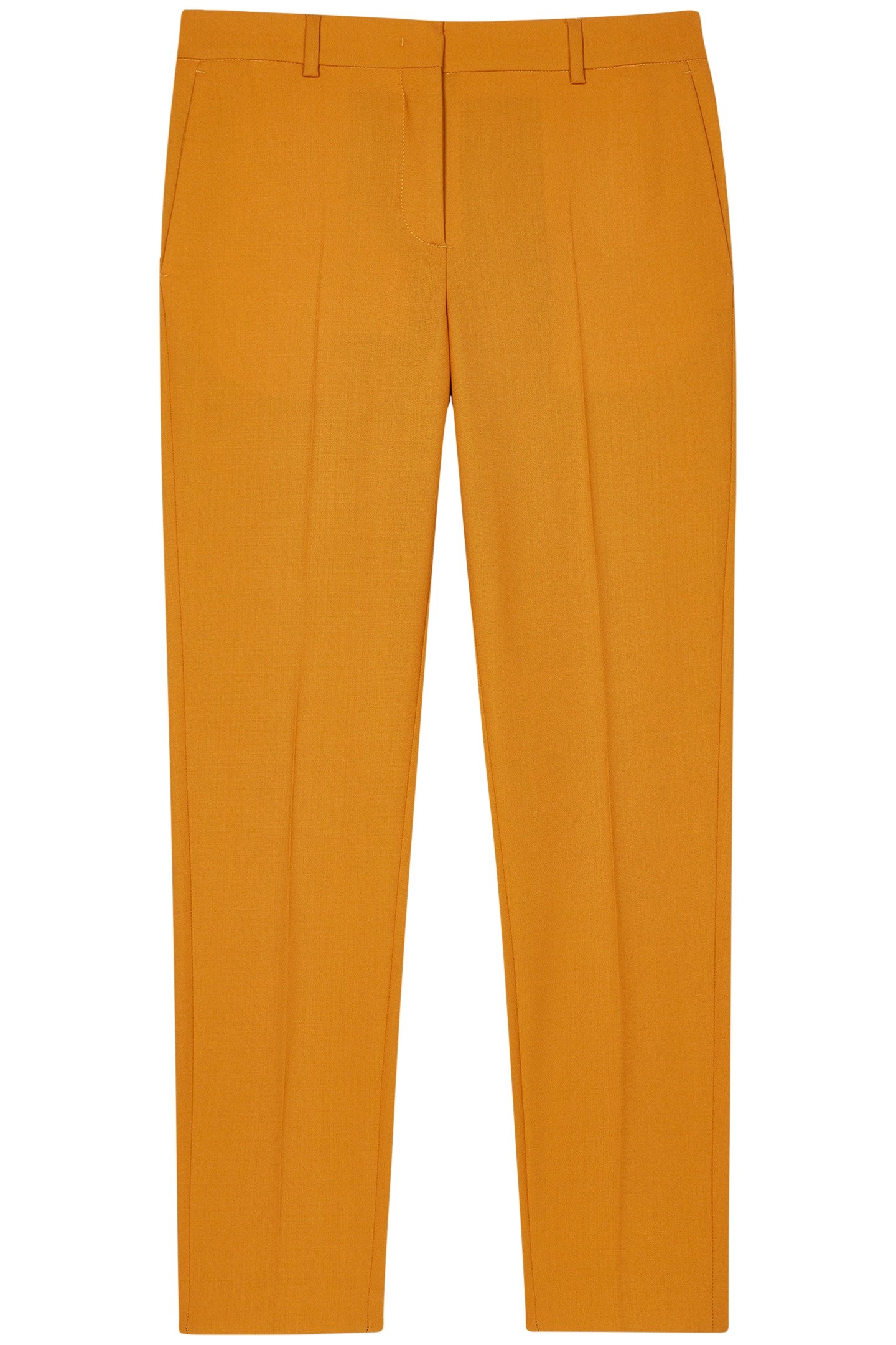WOMENS TROUSERS OCHRE YELLOW 1