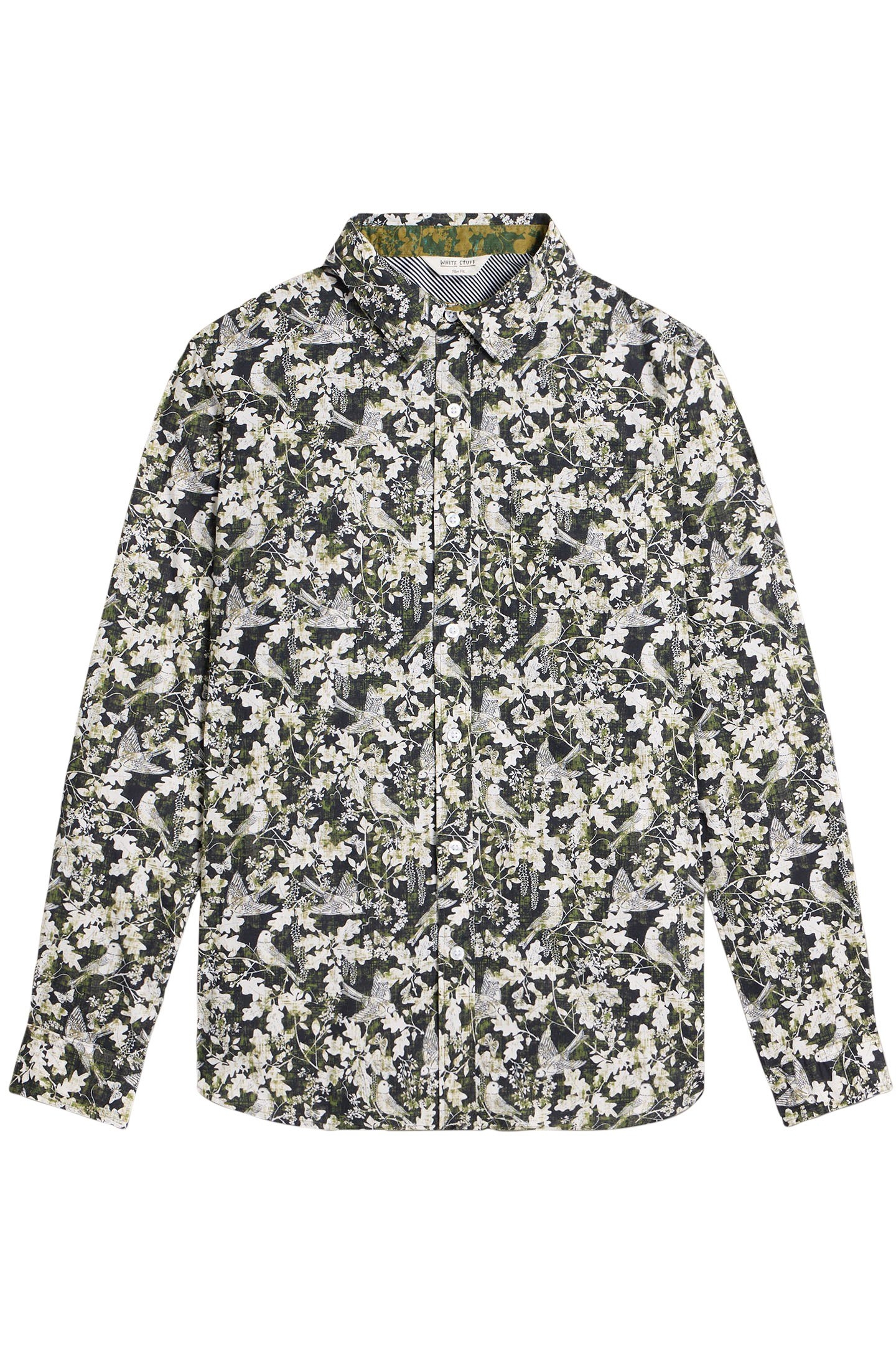 HAWTHORN BIRD PRINTED SHIRT BLACK MULTI 3