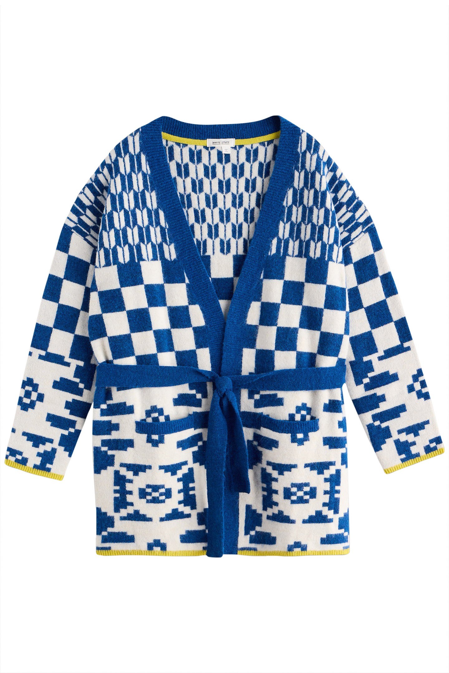 GEO MIX CARDI BLUE MULTI 4