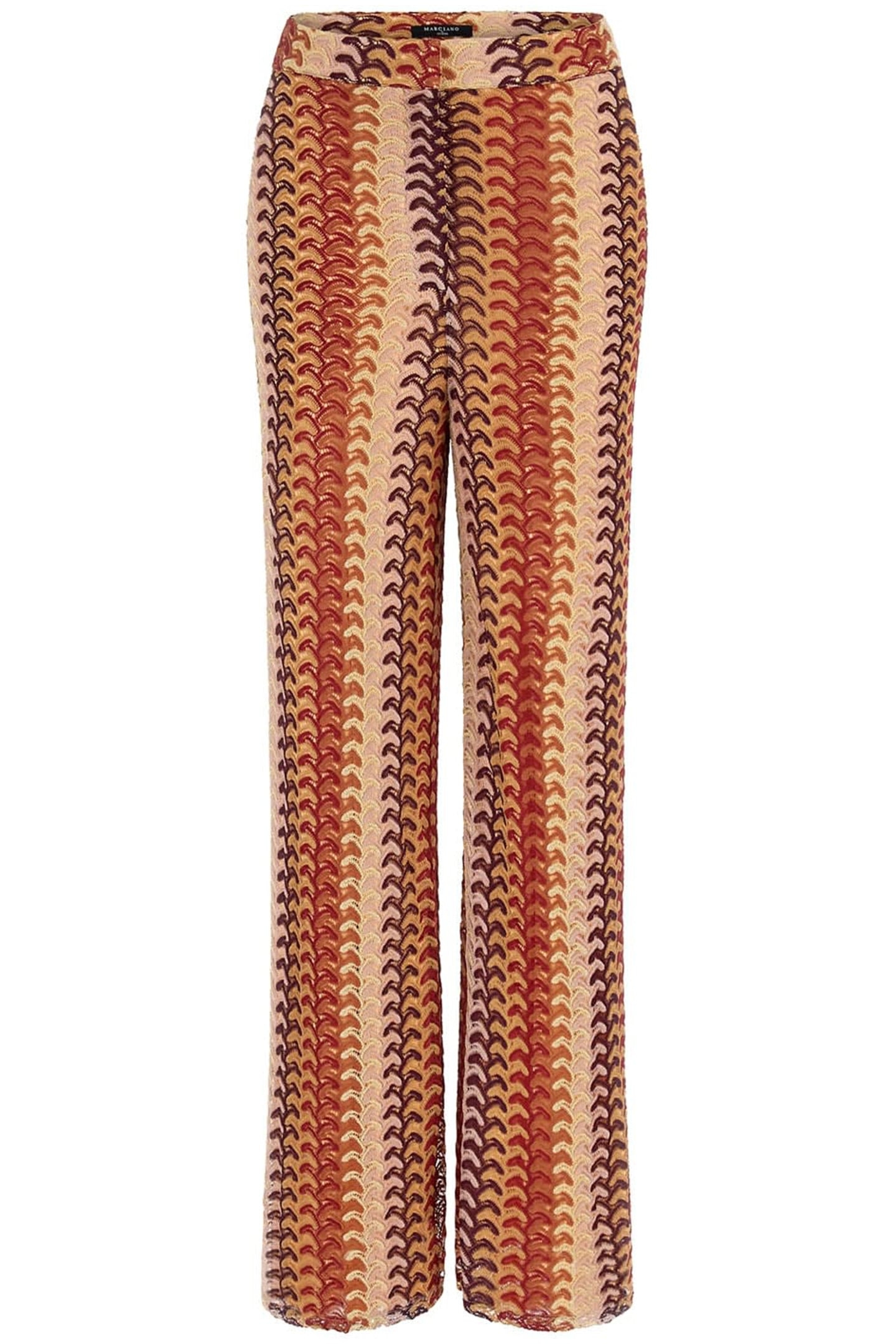 MARCIANO BY GUESS AUTUMN FEARNE PANT RUST BROWN MULTI 4