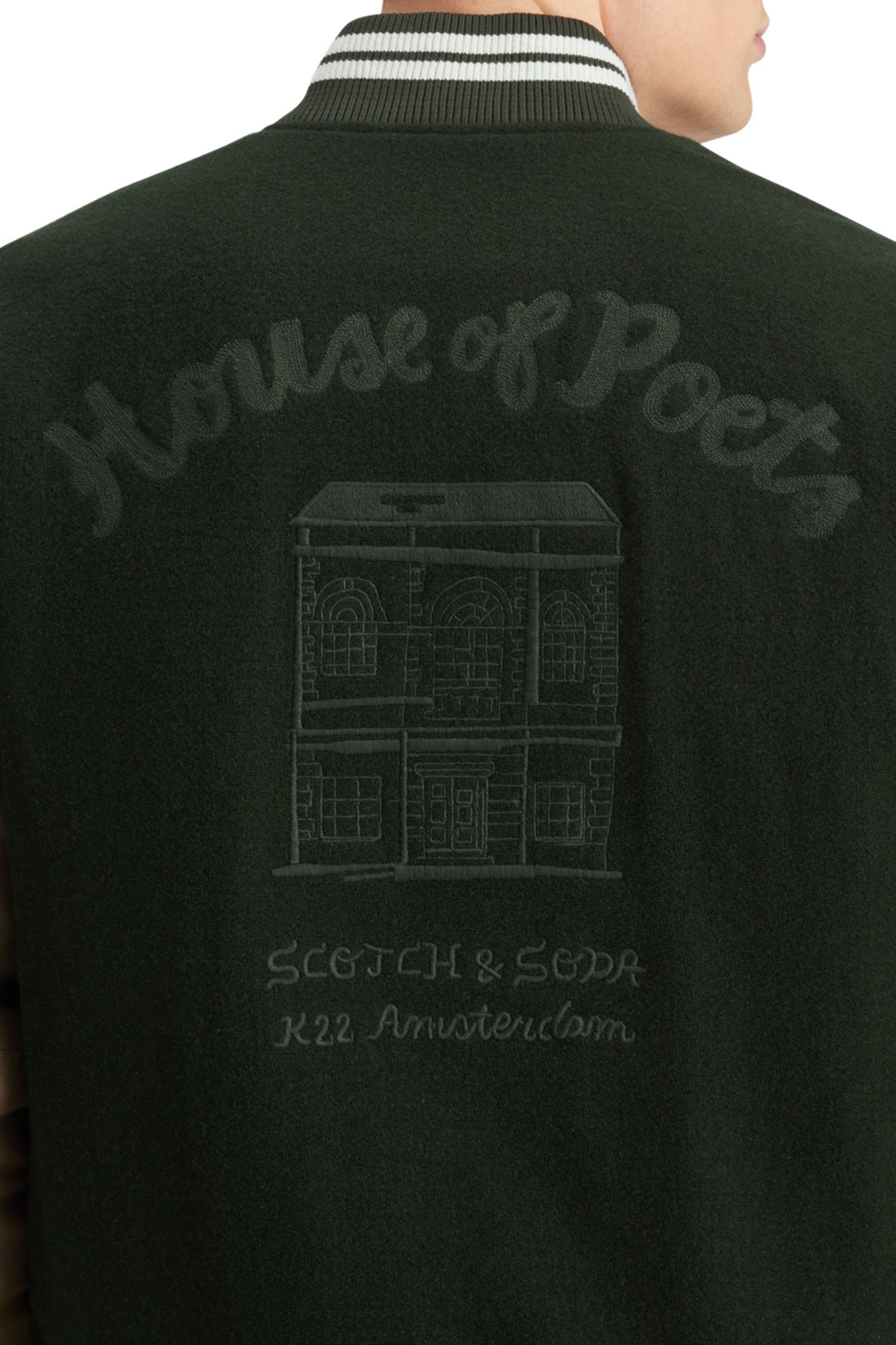 VARSITY JACKET HERITAGE GREEN 8