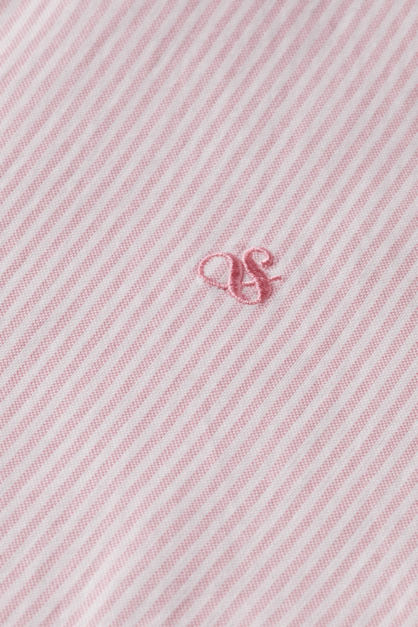 SEASONAL ESSENTIALS OXFORD STRIPED SHIRT PINK STRIPE 3
