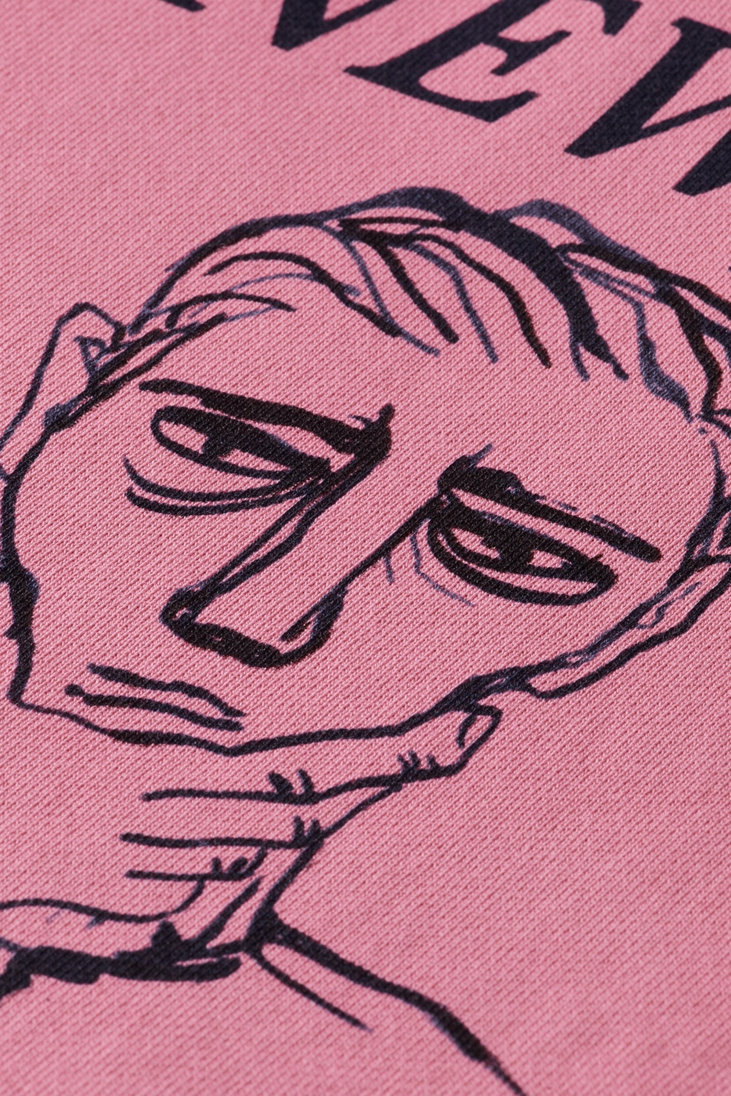 FRONT ARTWORK HOODIE POETRY PINK 3