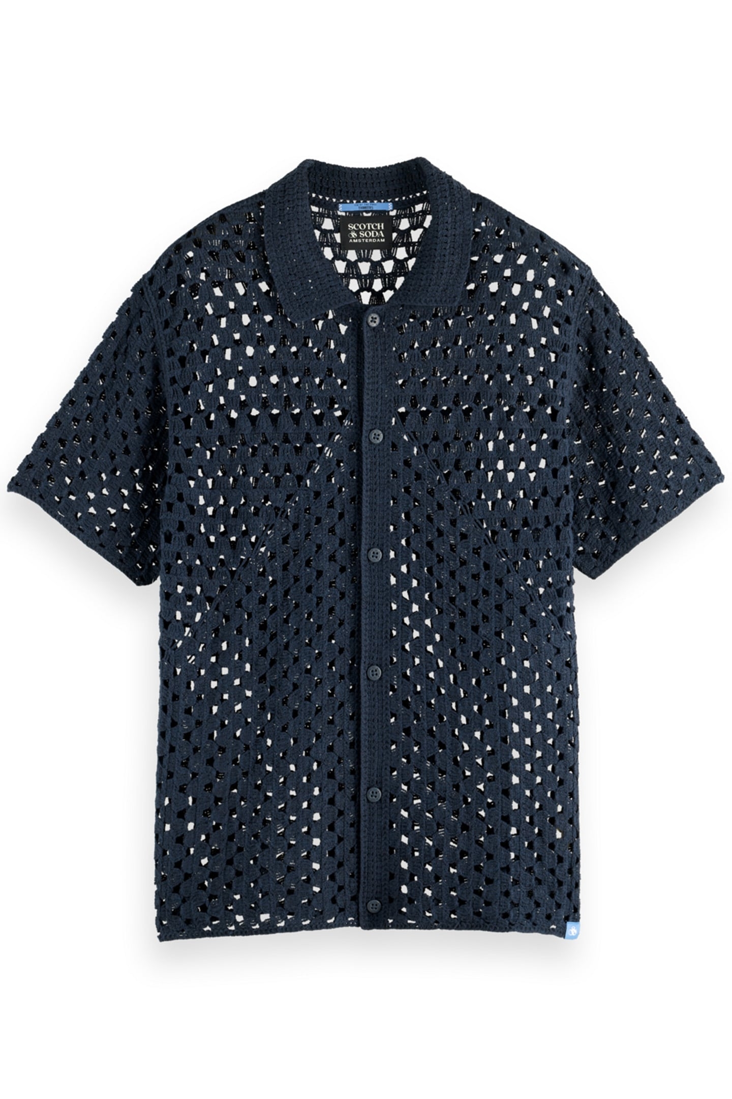 CROCHET KNITTED POLO SHORT SLEEVE NIGHT 4