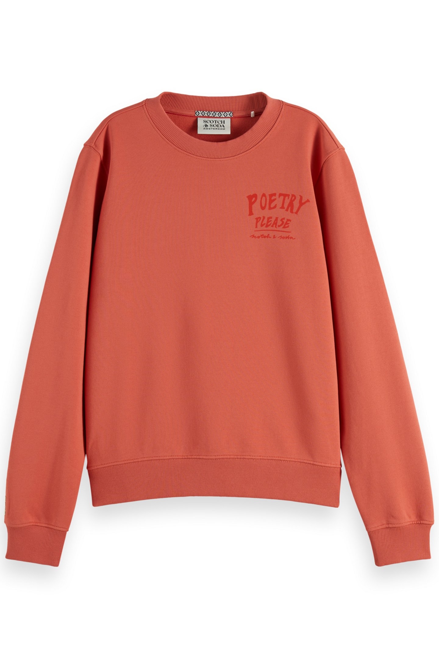 REGULAR FIT SWEATSHIRT WITH FRONT AND BACK ARTWORK NEGRONI 4