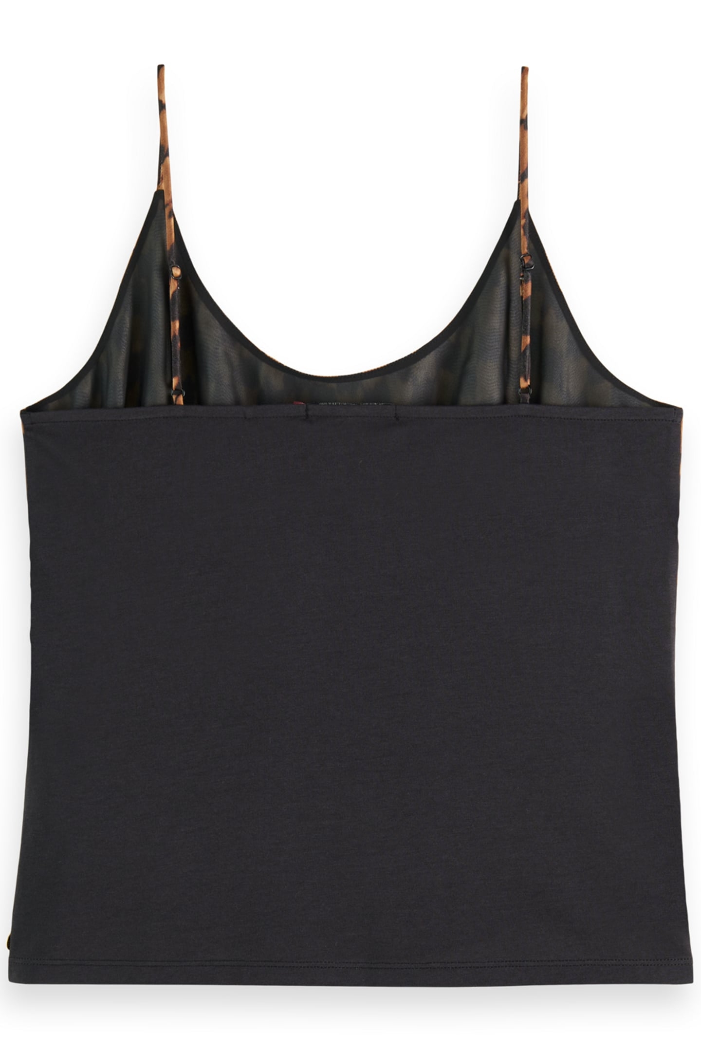 JERSEY WOVEN TANK IKAT CHECKERBOARD TOBACCO 2