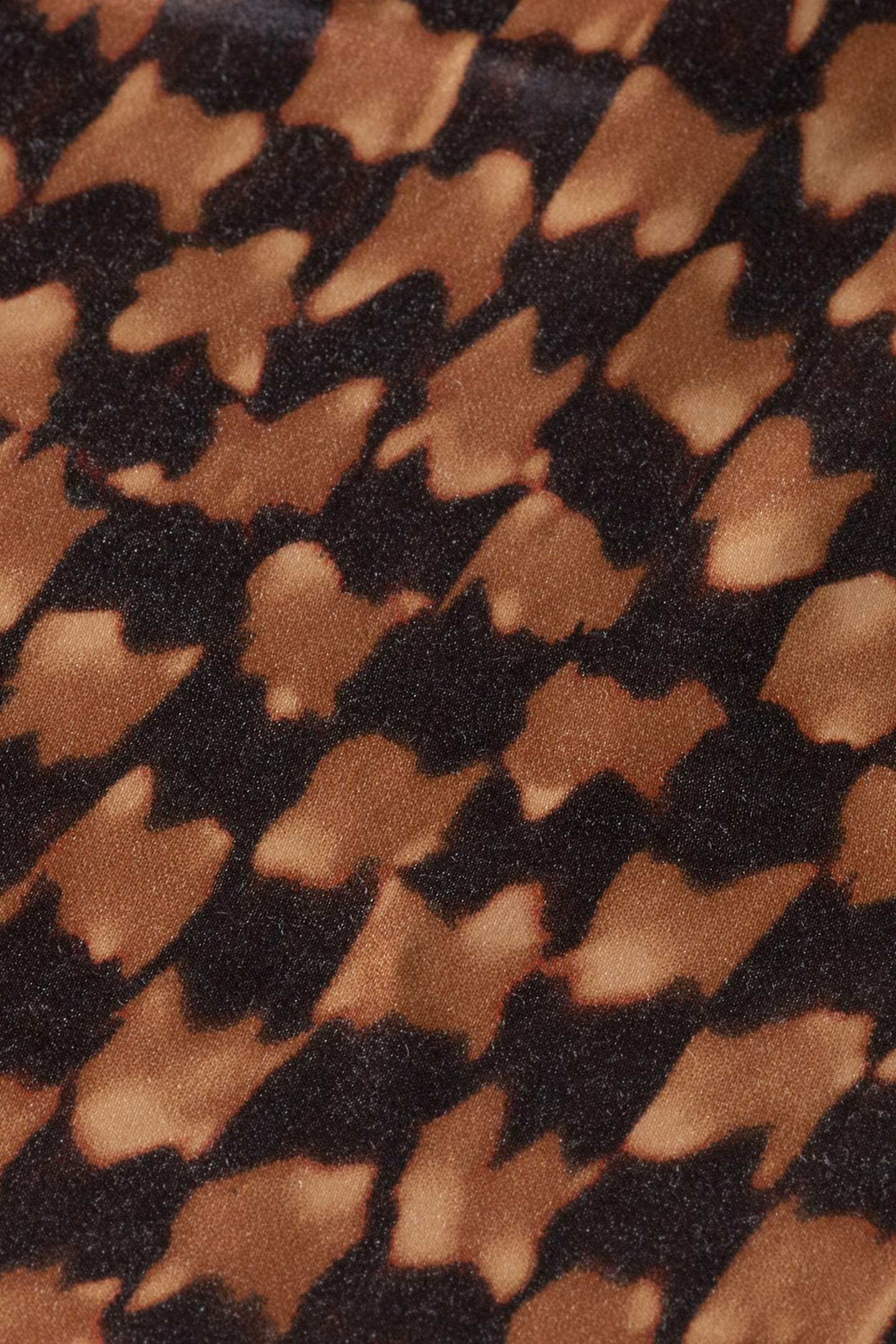 JERSEY WOVEN TANK IKAT CHECKERBOARD TOBACCO 3