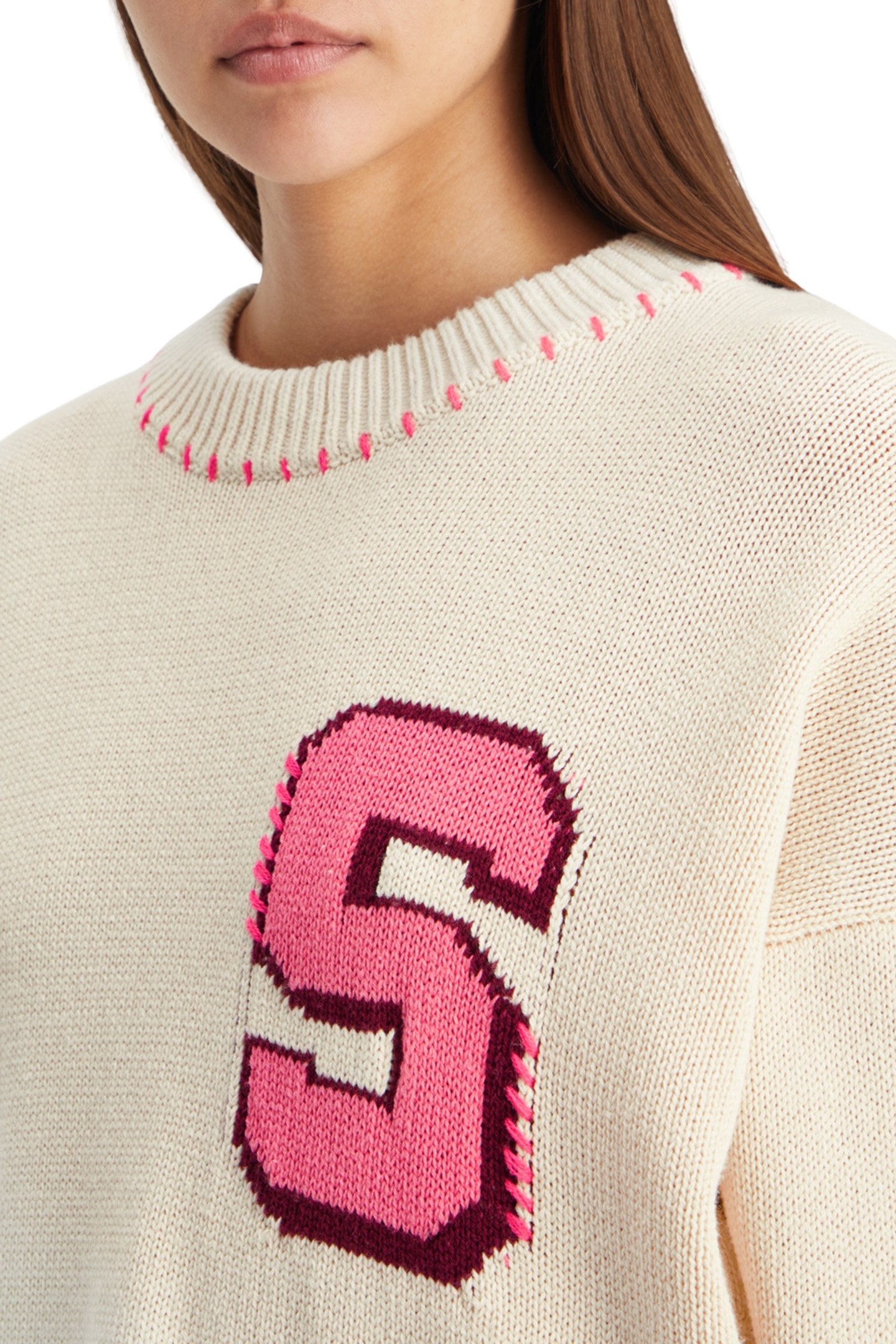 VARSITY OVERSIZED PULLOVER SOFT ICE 7
