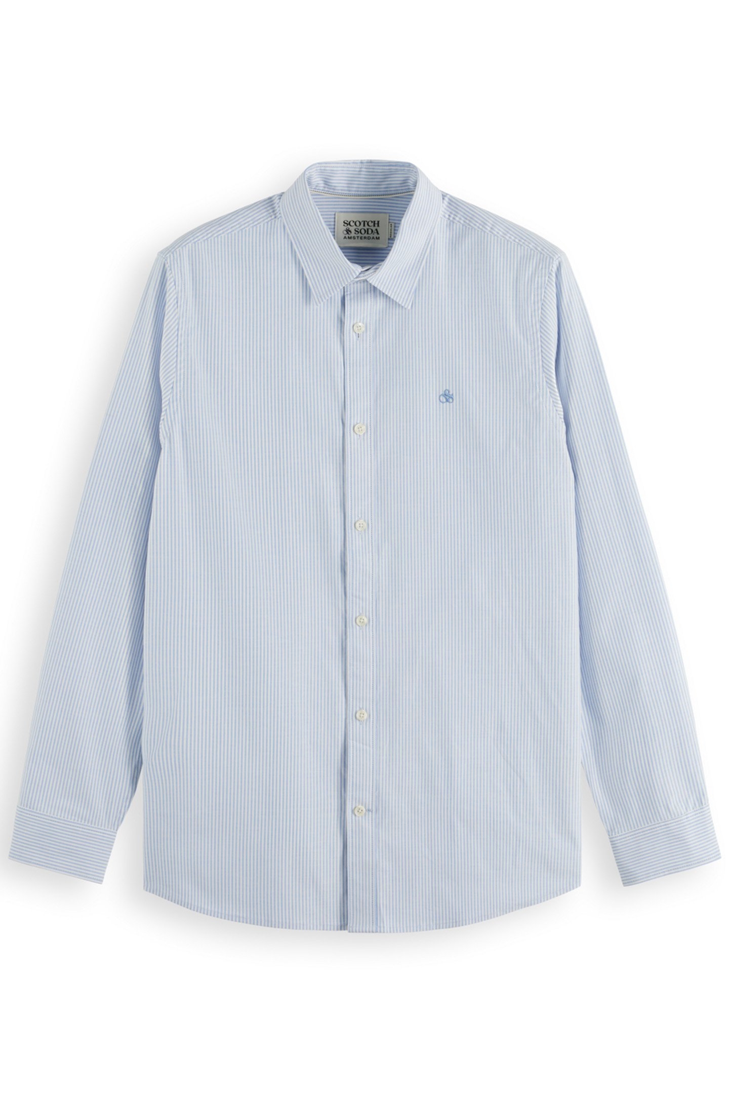 BOY OXFORD STRIPE BLUE STRIPE 1