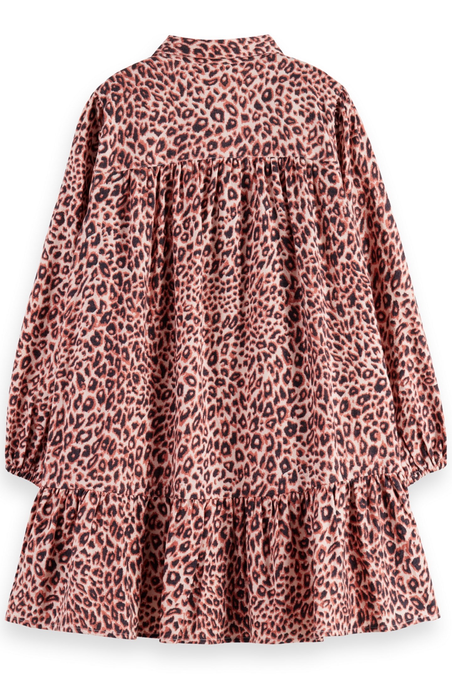 GIRL ALLOVER PRINTED LIGHTWEIGHT FLANNEL SHIRT DRESS MINI LE 2