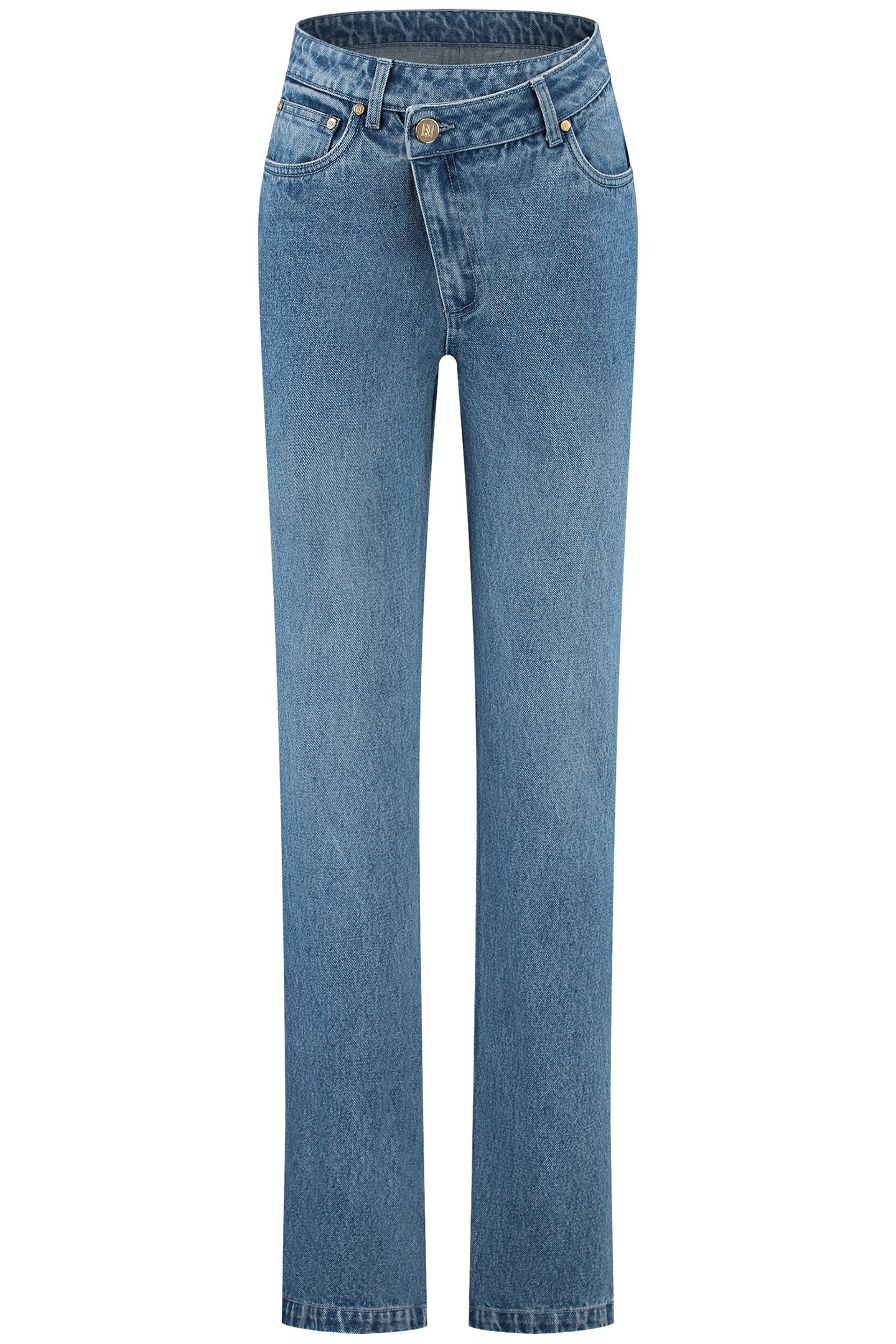 DARIEN JEANS MID BLUE DENIM 2