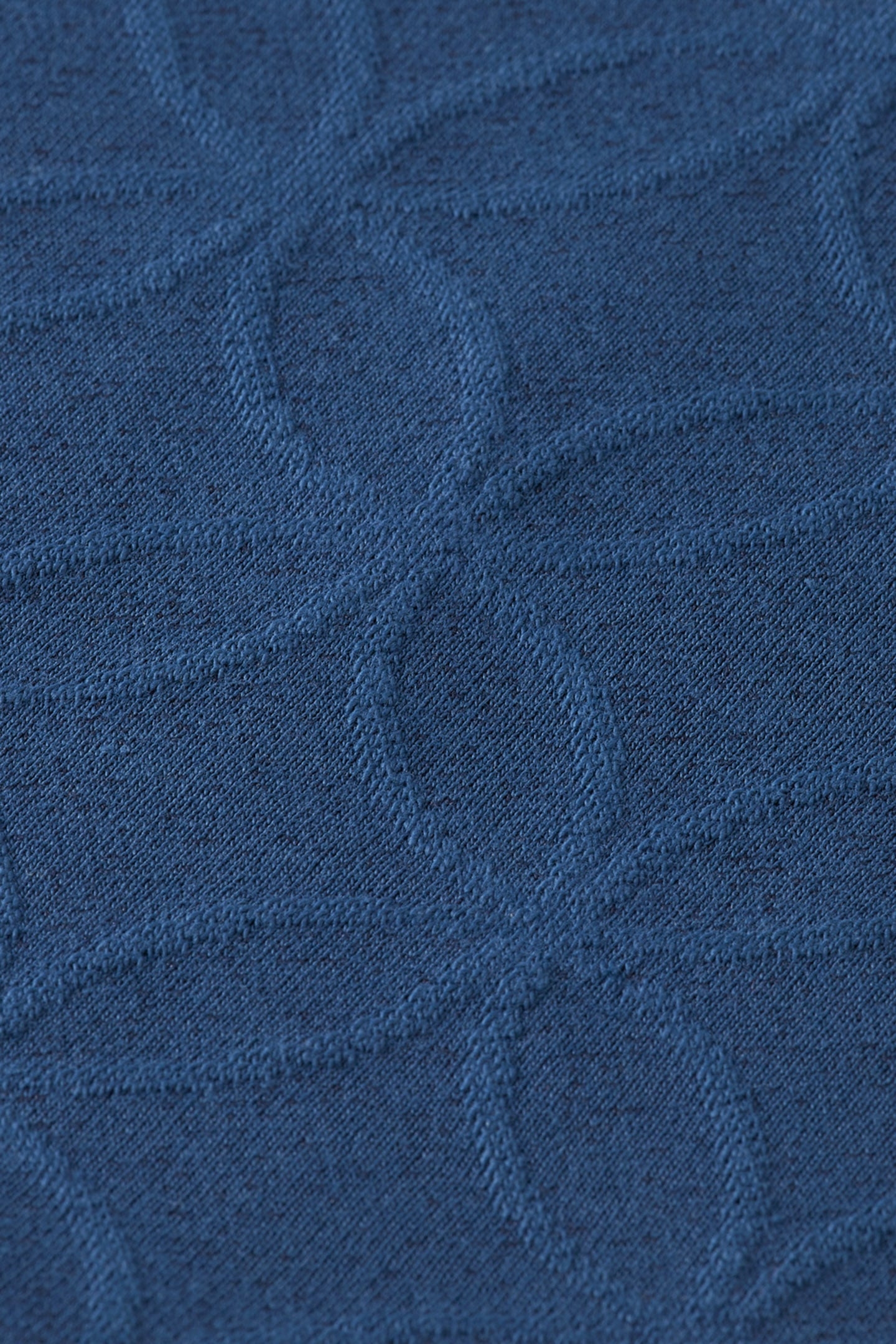 JACQUARD TERRY HOODIE HERITAGE BLUE 8