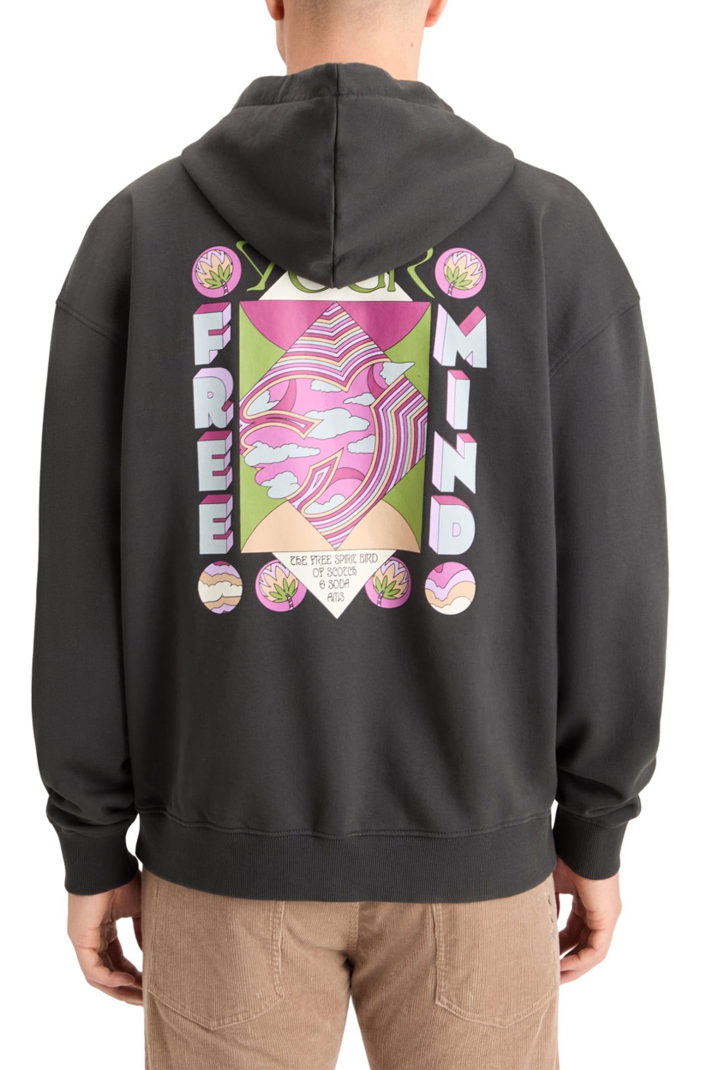 LOOSE FIT BACK ARTWORK HOODIE VINYL 2