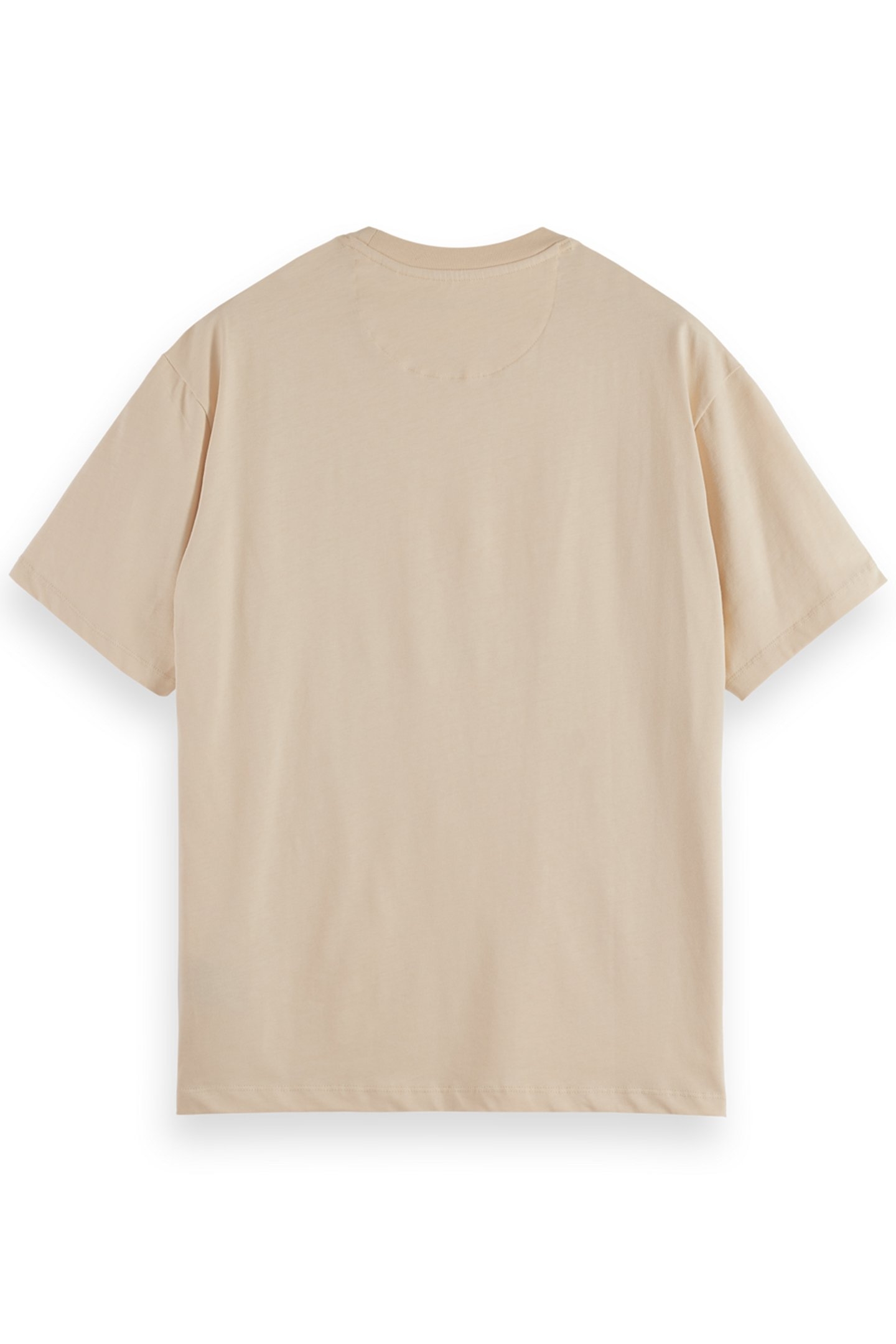 ESSENTIAL REGULAR FIT LOGO T-SHIRT PARCHMENT 5