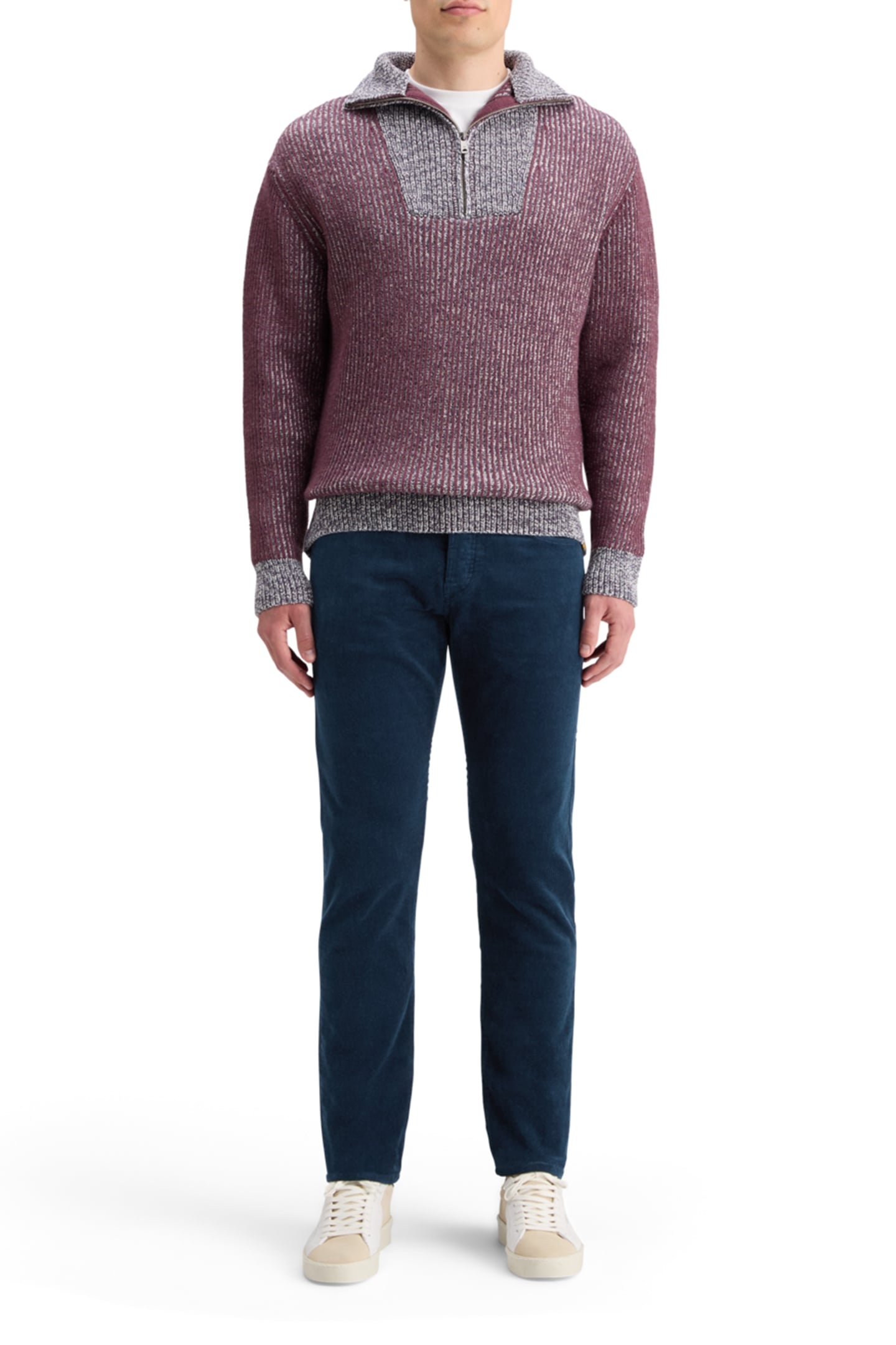 RALSTON 5 POCKET CORDUROY CHINO HERITAGE BLUE 6