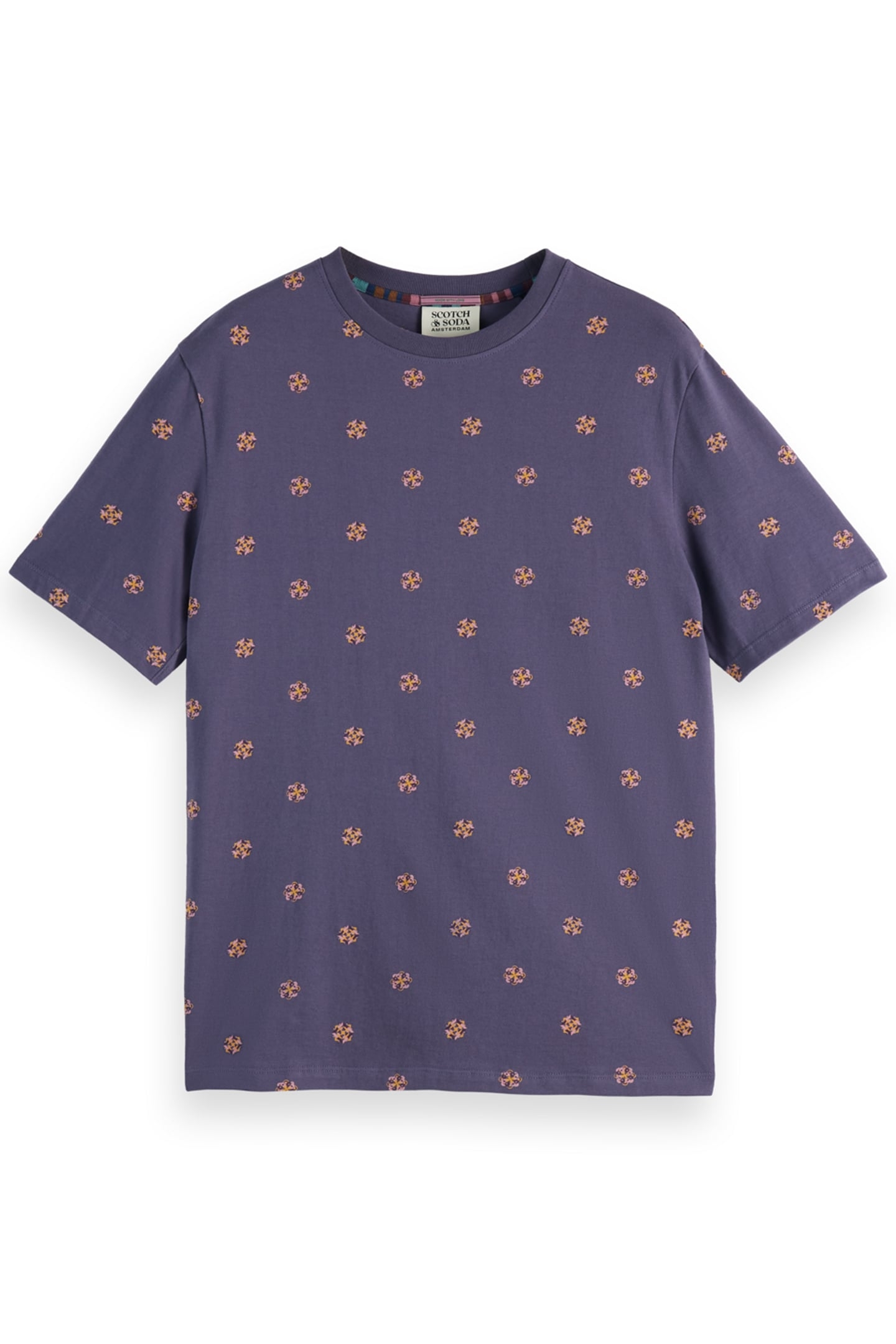 MINI ALL OVER PRINT T-SHIRT PURPLE SKY 1