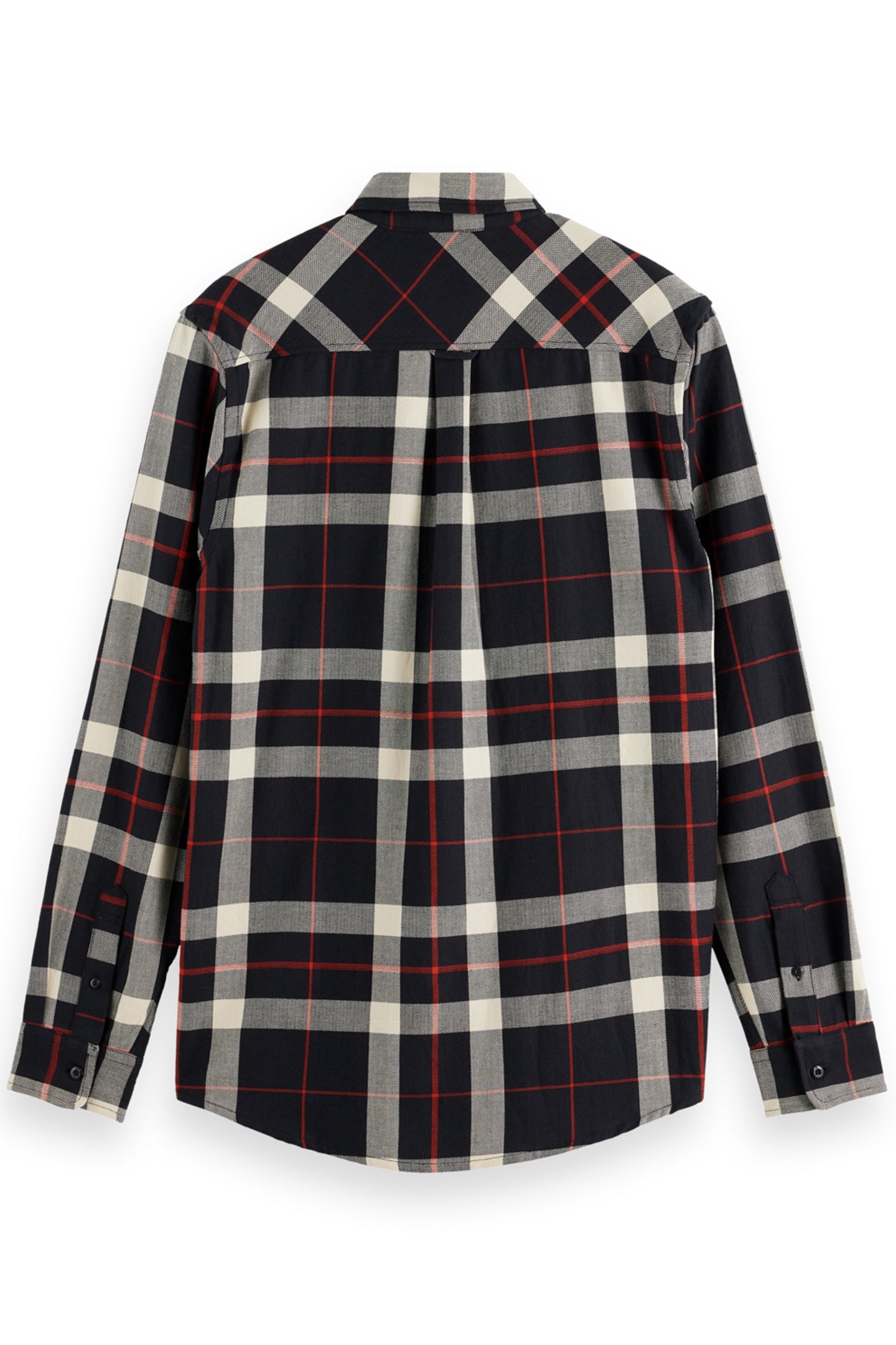 HERRINGBONE CHECK SHIRT BLACK CHECK 5