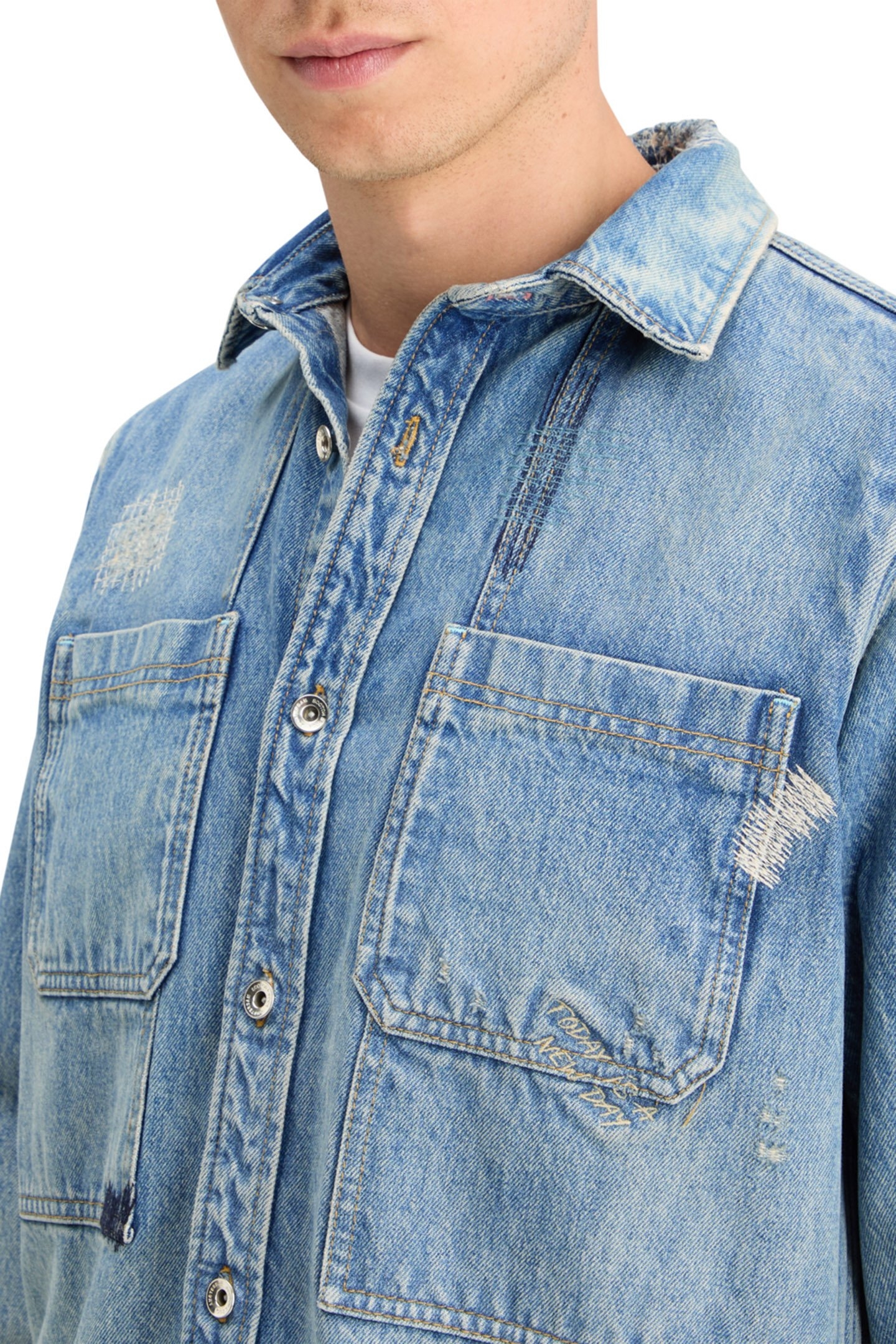 JOE JONAS X SCOTCH SODA REGULAR FIT SHIRT - NOTES FROM JOE N 6