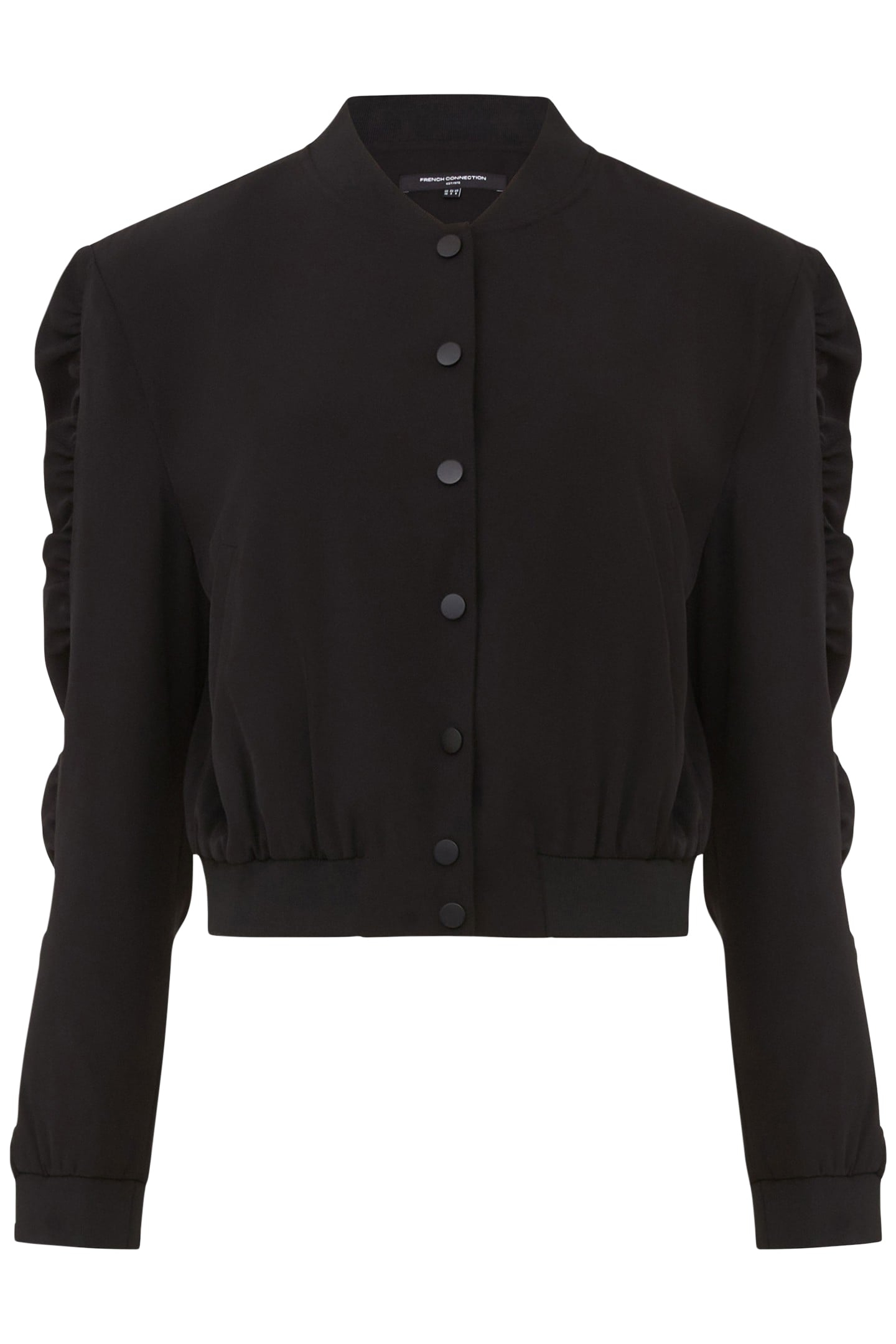 HARRIE SUITING BOMBER JACKET BLACKOUT 3