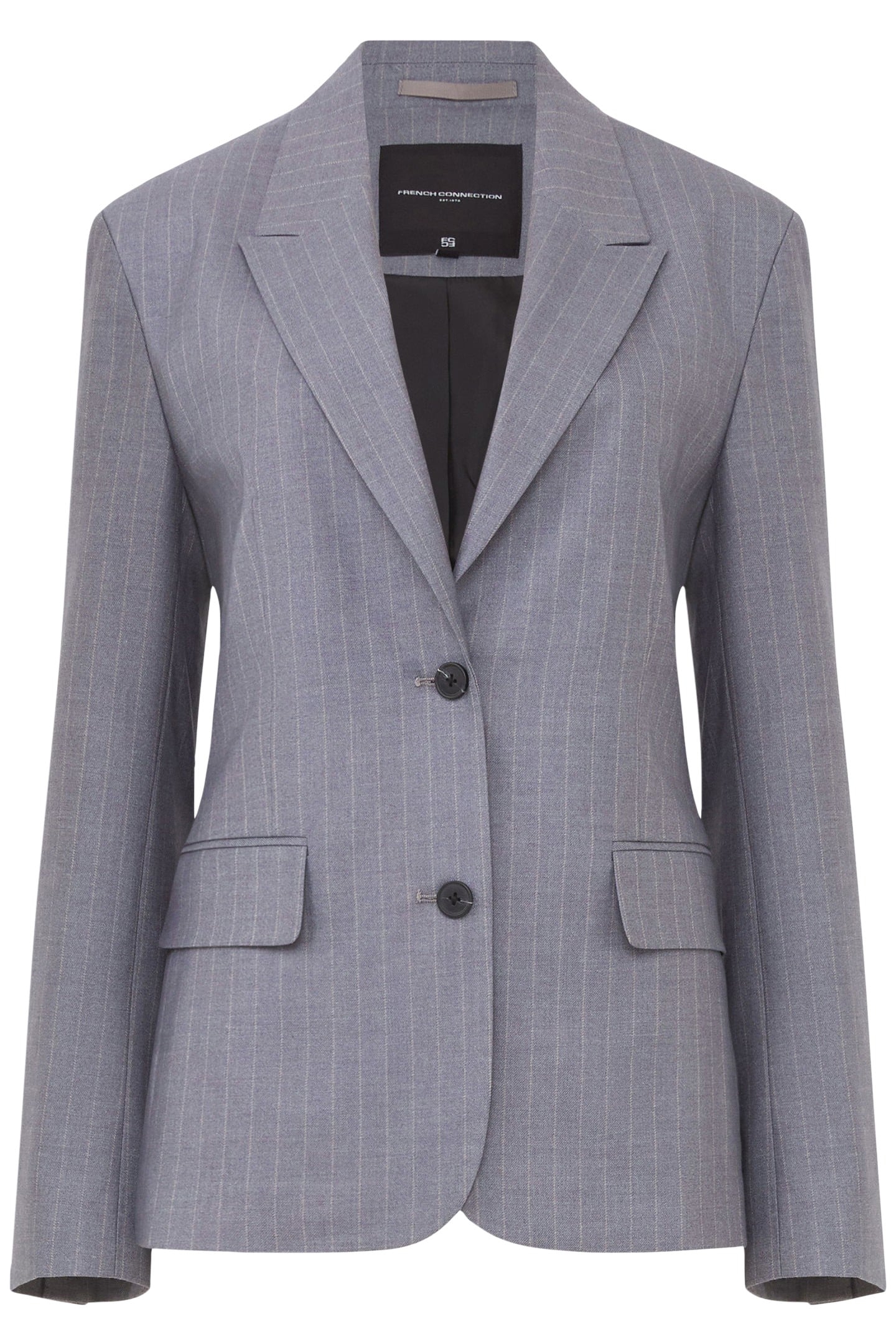 FIORELLA PIN STRIPE BLAZER GREY 3