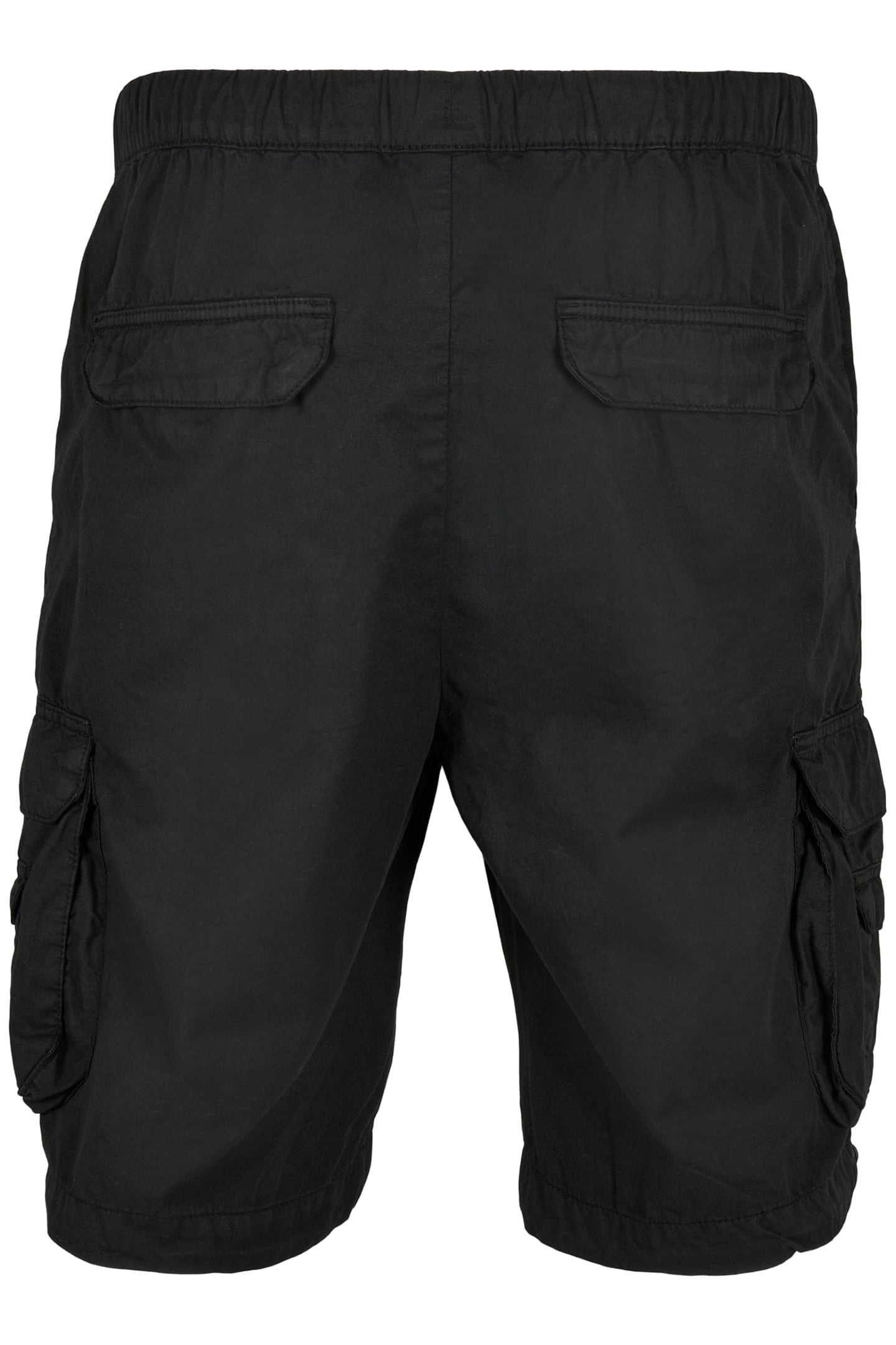 DOUBLE POCKET CARGO SHORTS BLACK 2