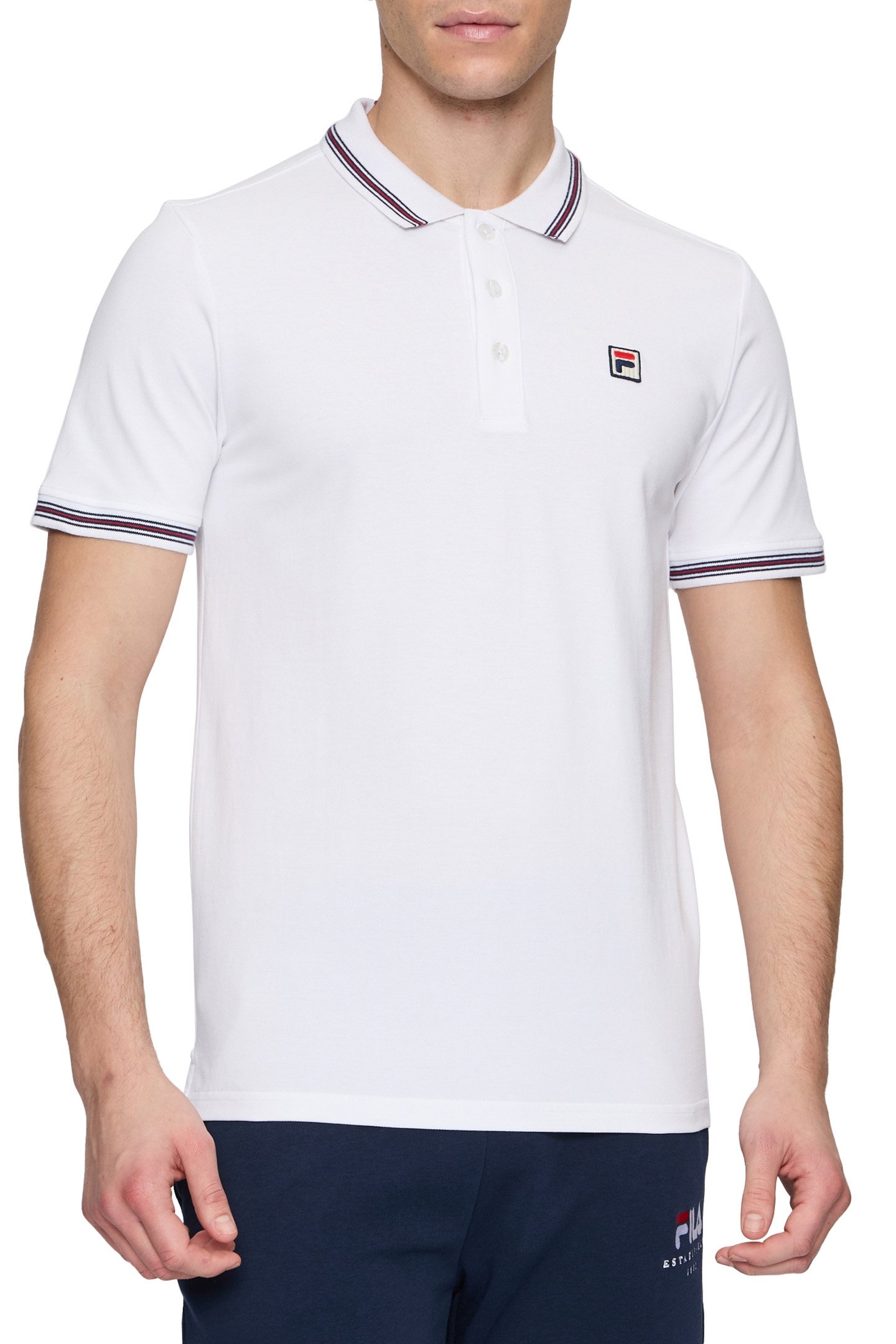 LUBBEEK POLO SHIRT BRIGHT WHITE 1