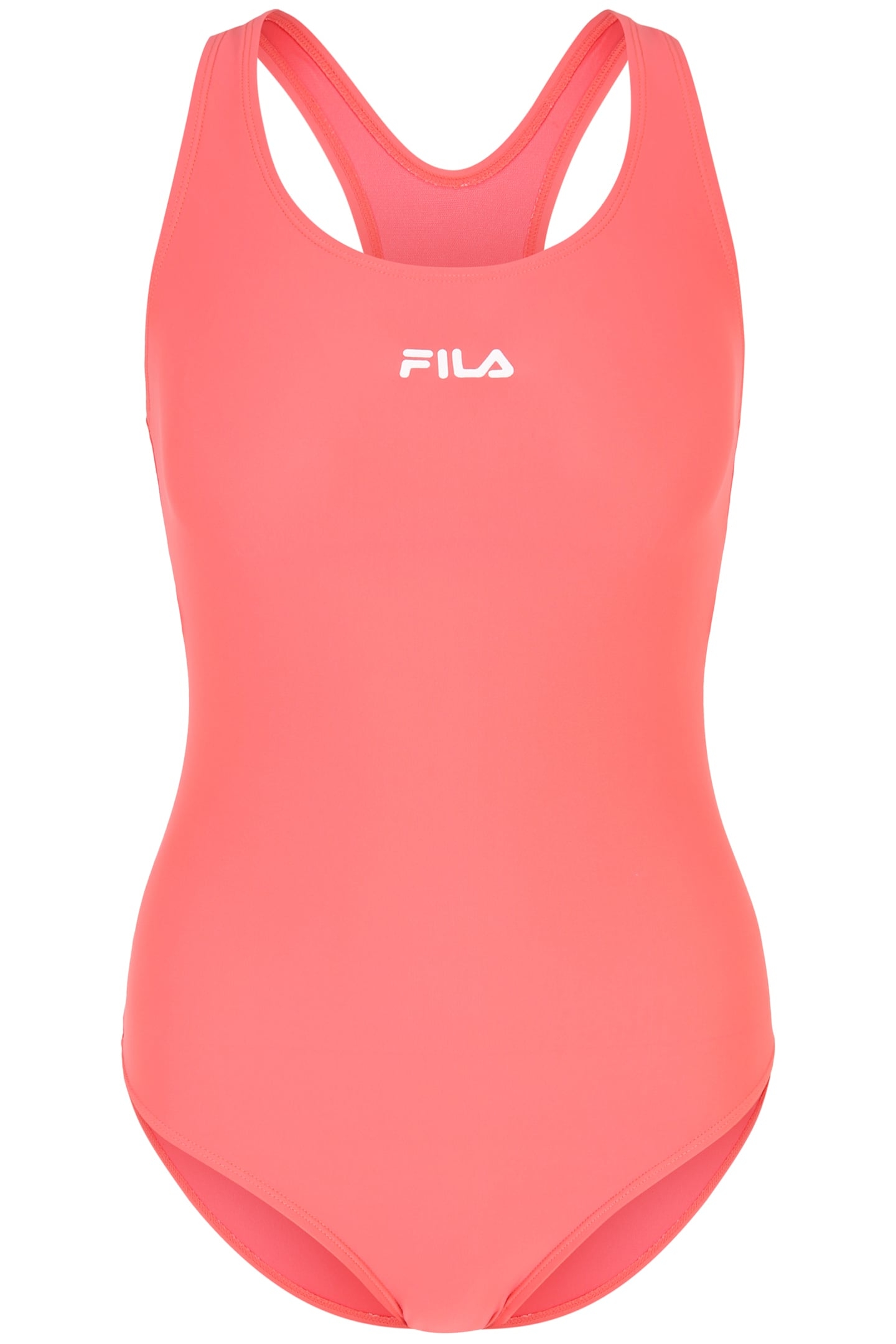 SAKI RACER BACK SWIMSUIT CALYPSO CORAL 1