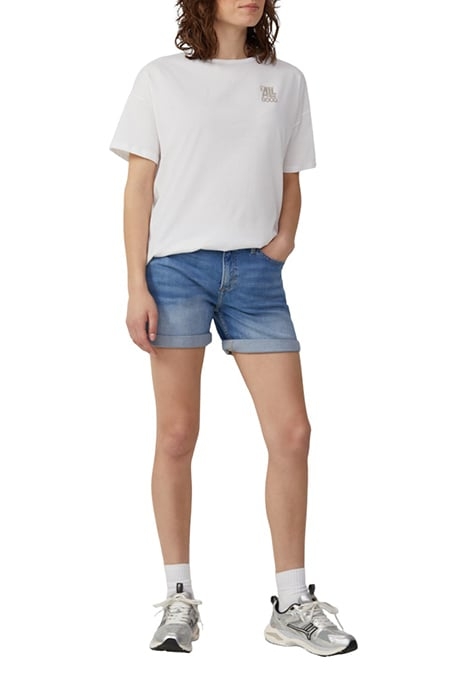 S.OLIVER-QS JEANS SHORTS BLUE DENIM 2