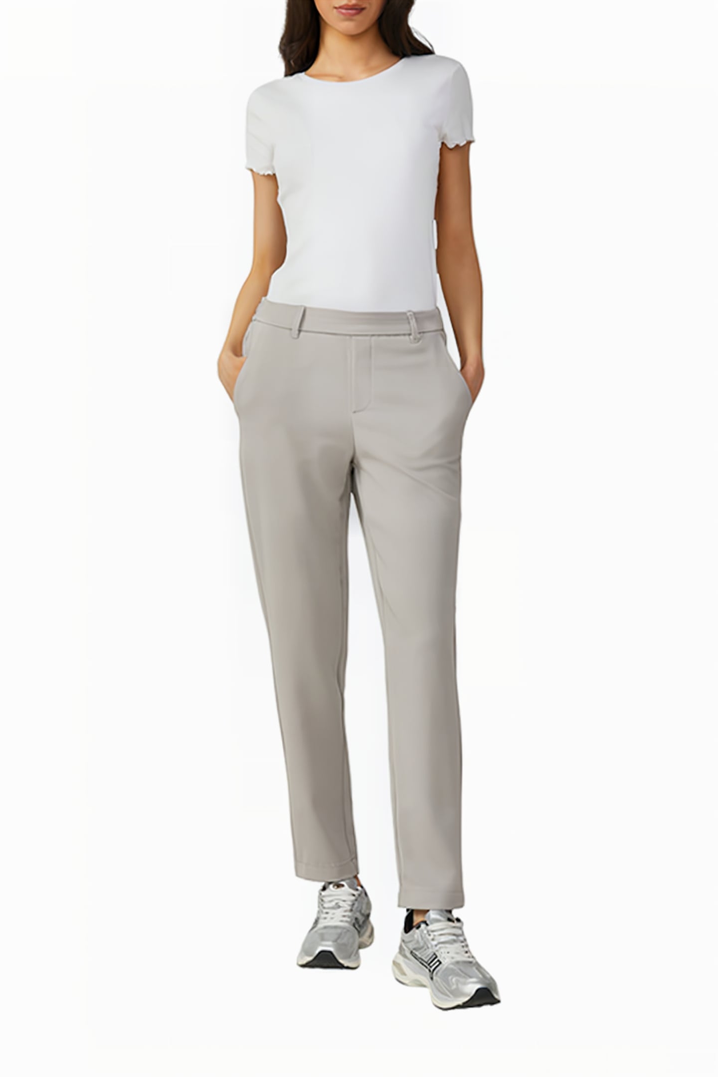 S.OLIVER-QS PANTS SILVER 4