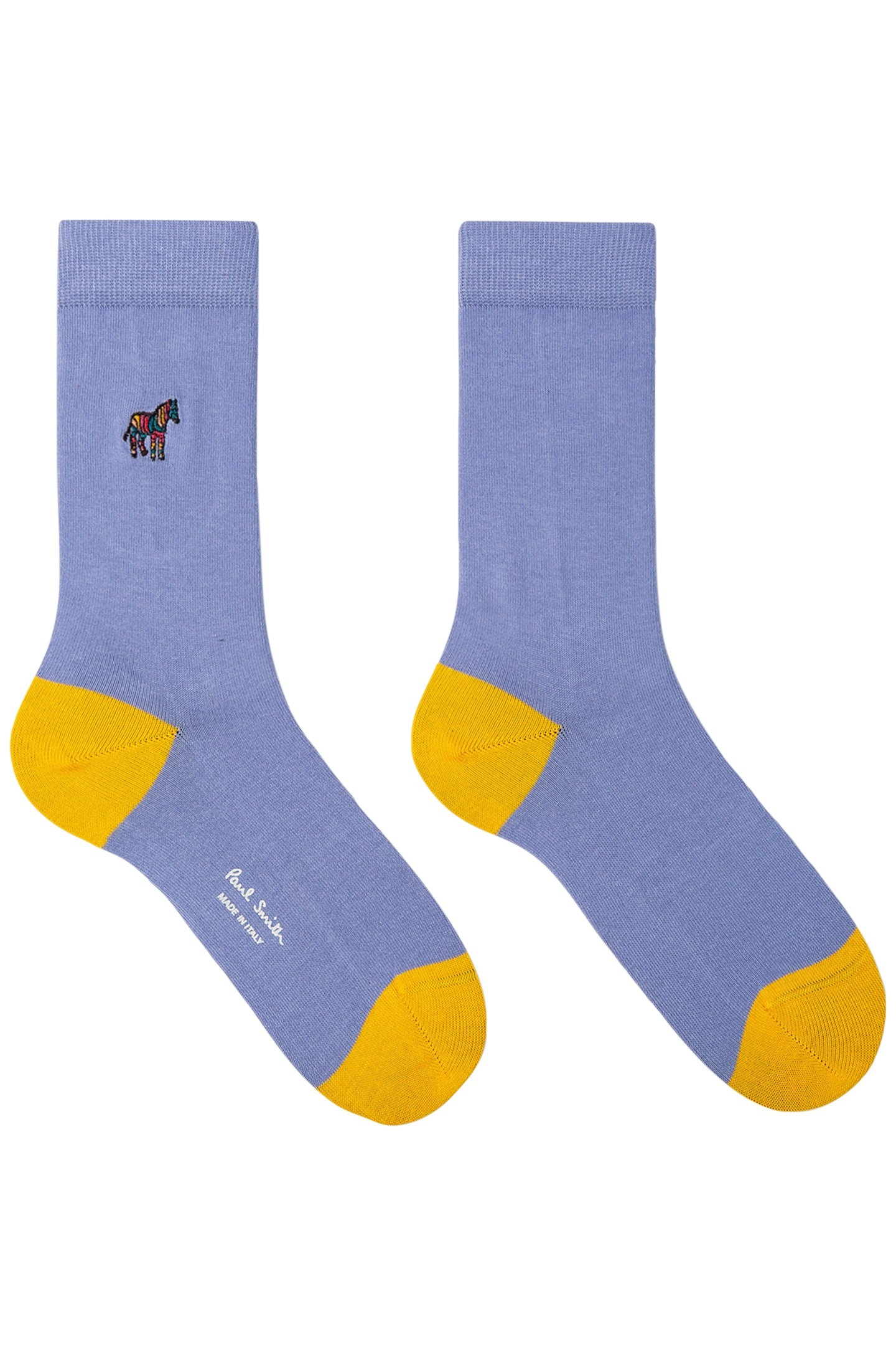 SOCK ZEBRA EMB MAUVE 2