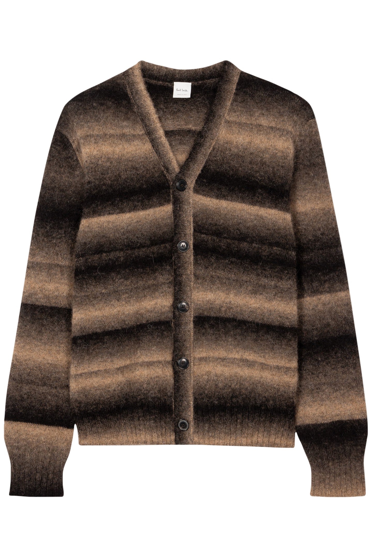 CARDIGAN BUTTON THRU BROWN 1