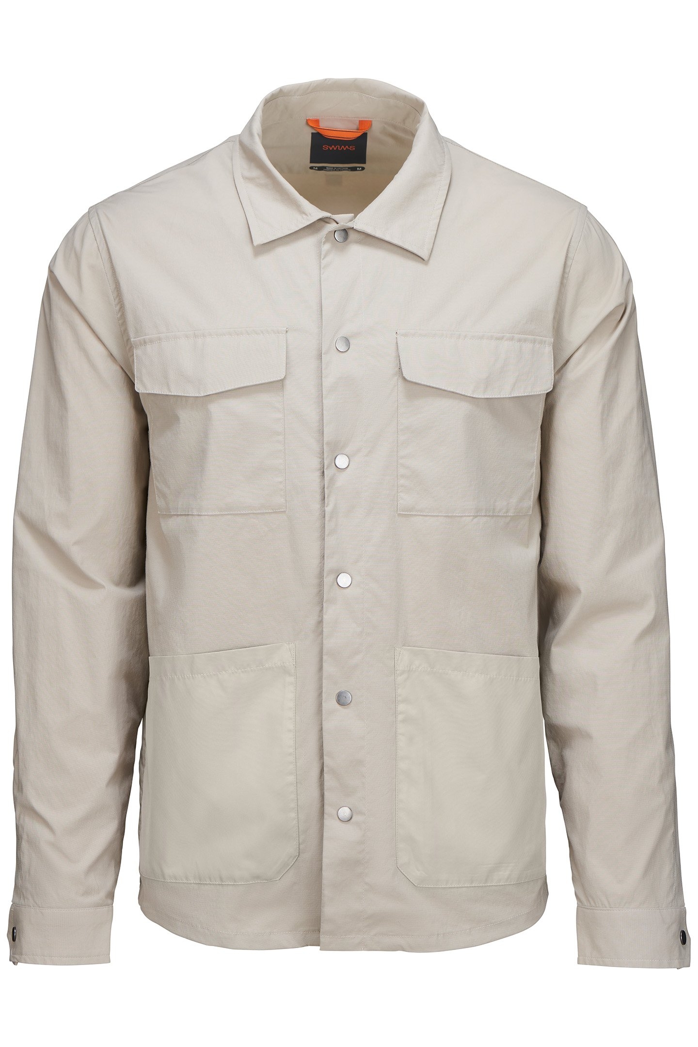 SHIRT JACKET CONCRETE BEIGE 1