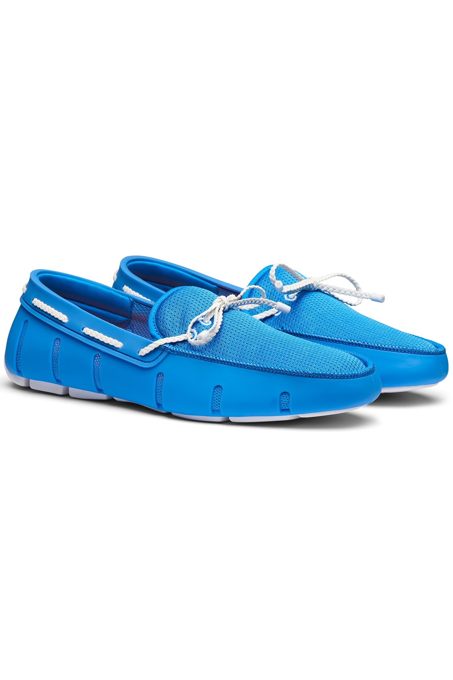 BRAIDED LACE LOAFER BLUE SKIES 2