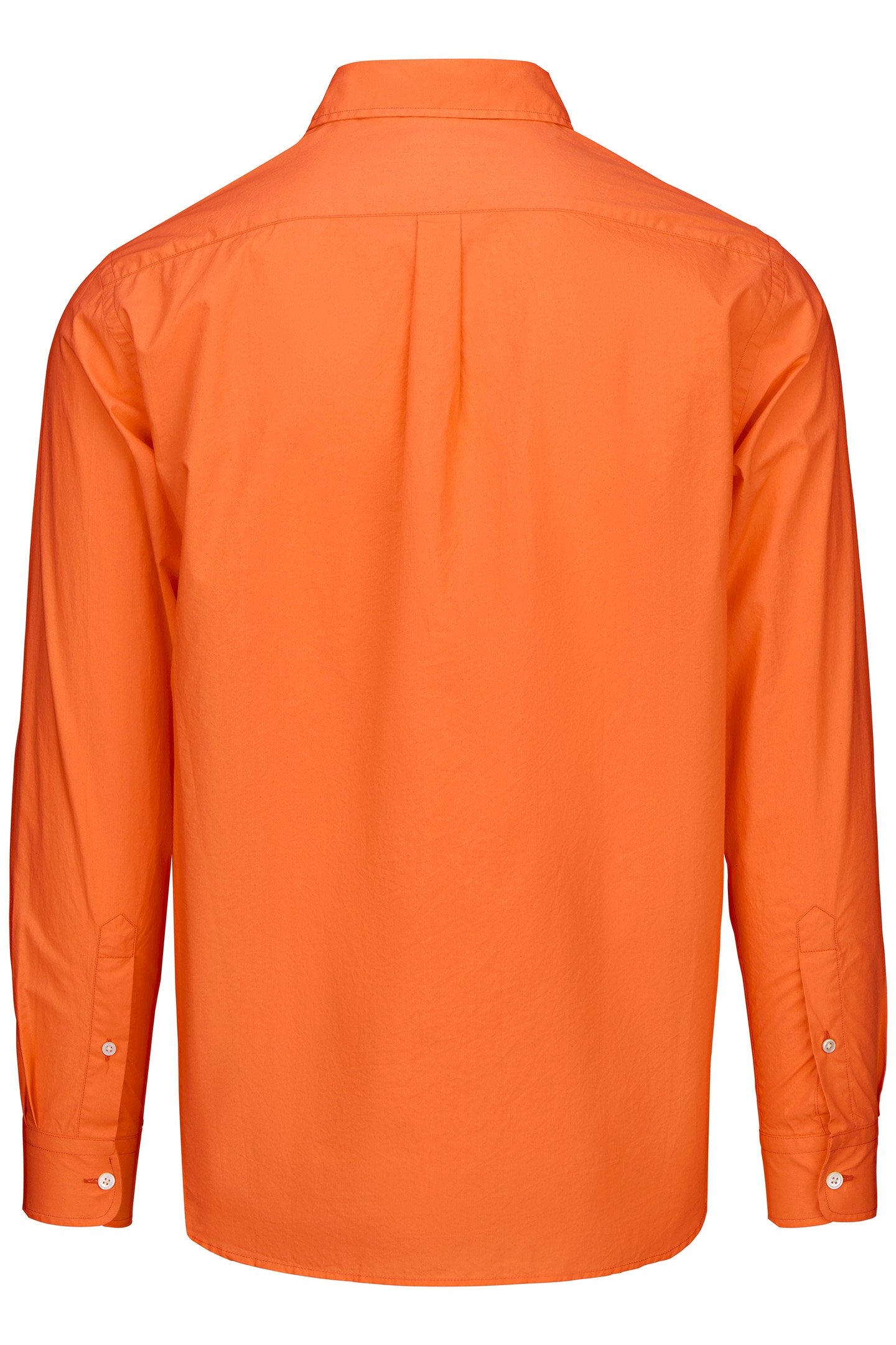 MALFA GARMENT DYE SHIRT ARANCIA 2