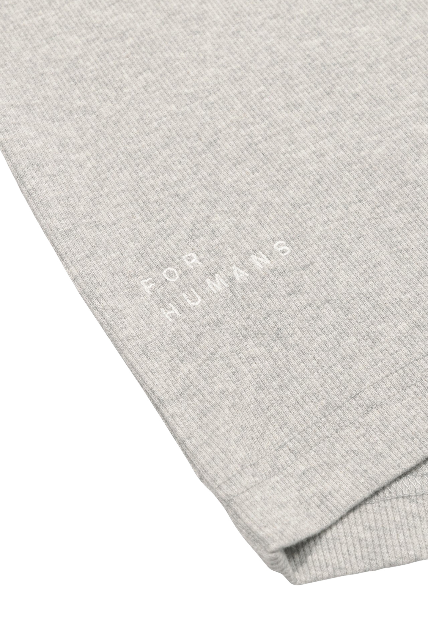 ALEX RIB JERSEY TEE LIGHT GREY MELEE 6