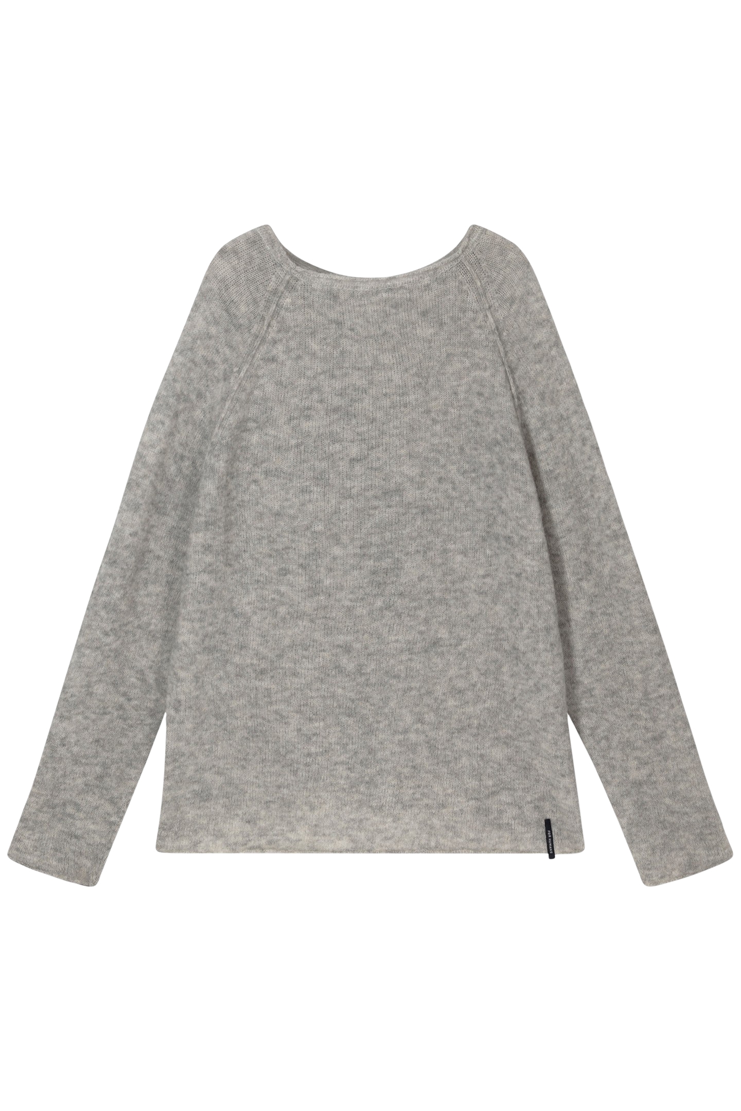JACE KNIT SWEATER LIGHT GREY MELEE 4