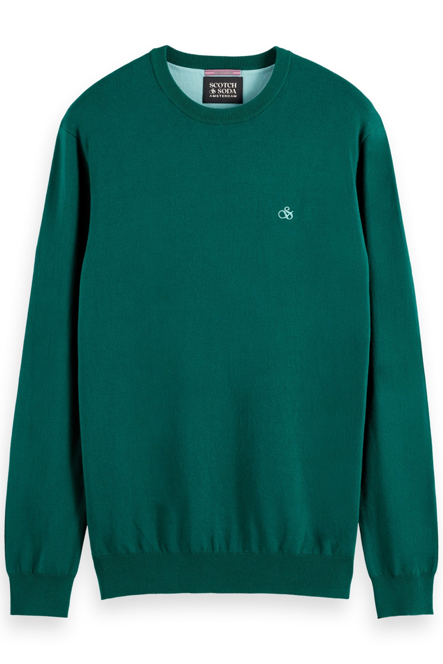 ESSENTIAL VISCOSE SWEATER WINGBACK GREEN 4