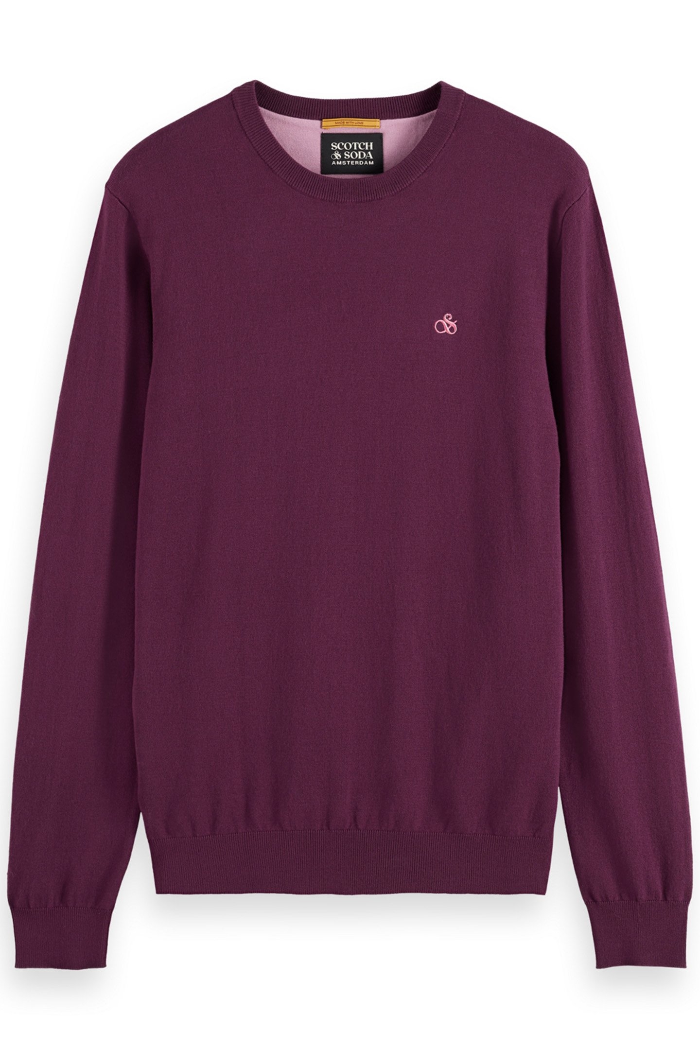 ESSENTIAL VISCOSE SWEATER BERRY 4