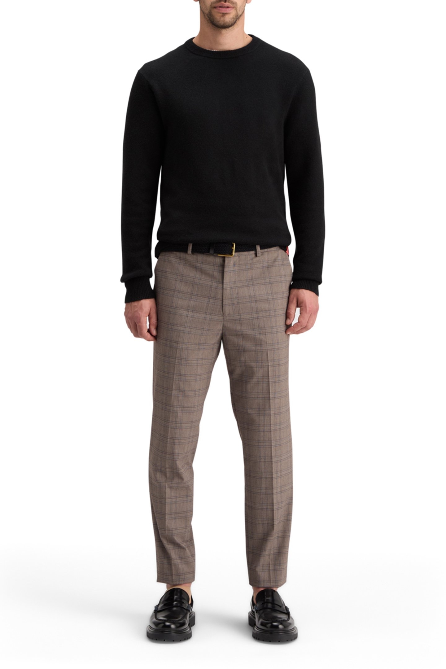 SOFT KNIT REGULAR FIT SWEATER BLACK 3