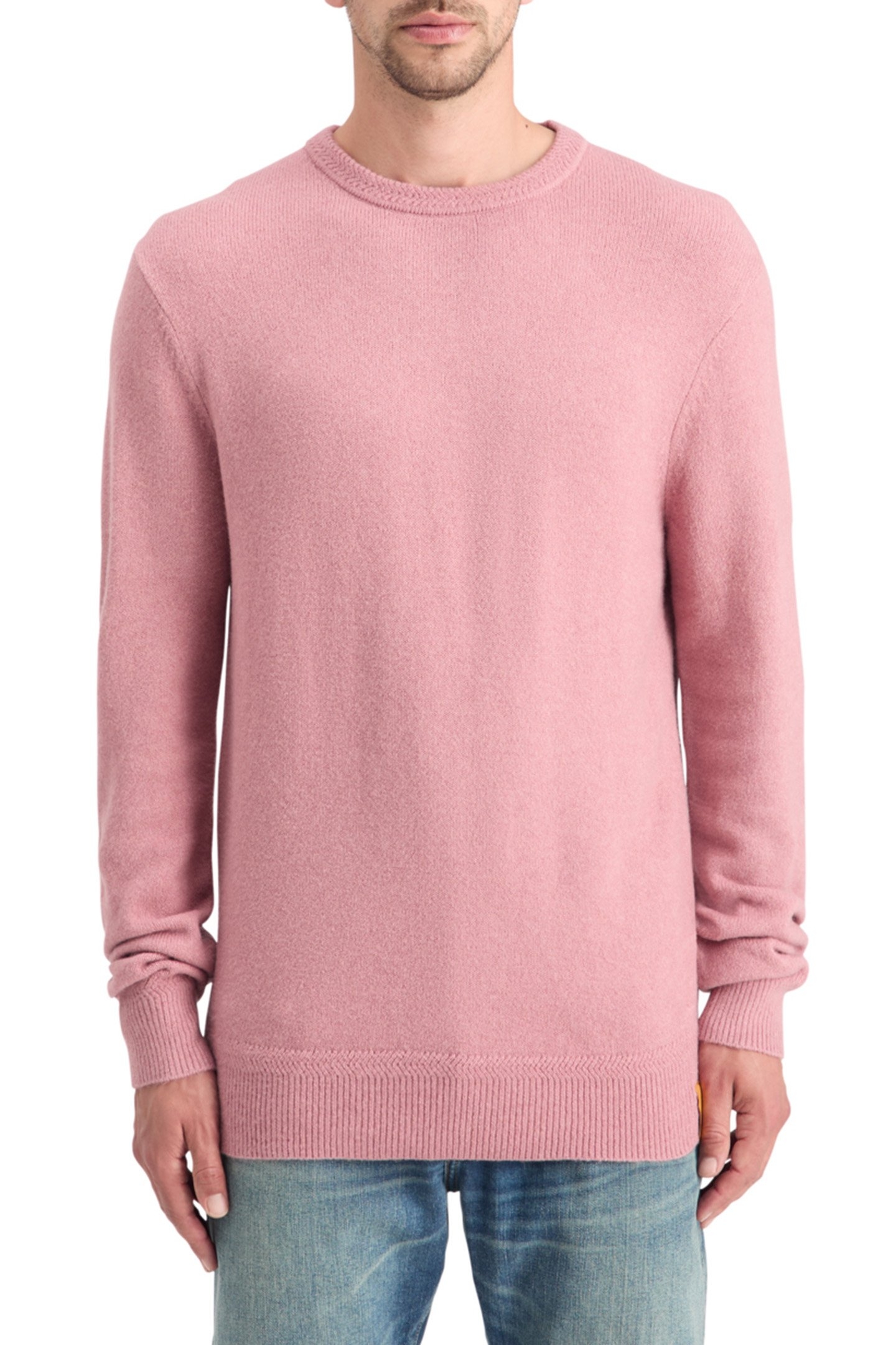 SOFT KNIT REGULAR FIT SWEATER CADILLAC PINK 1