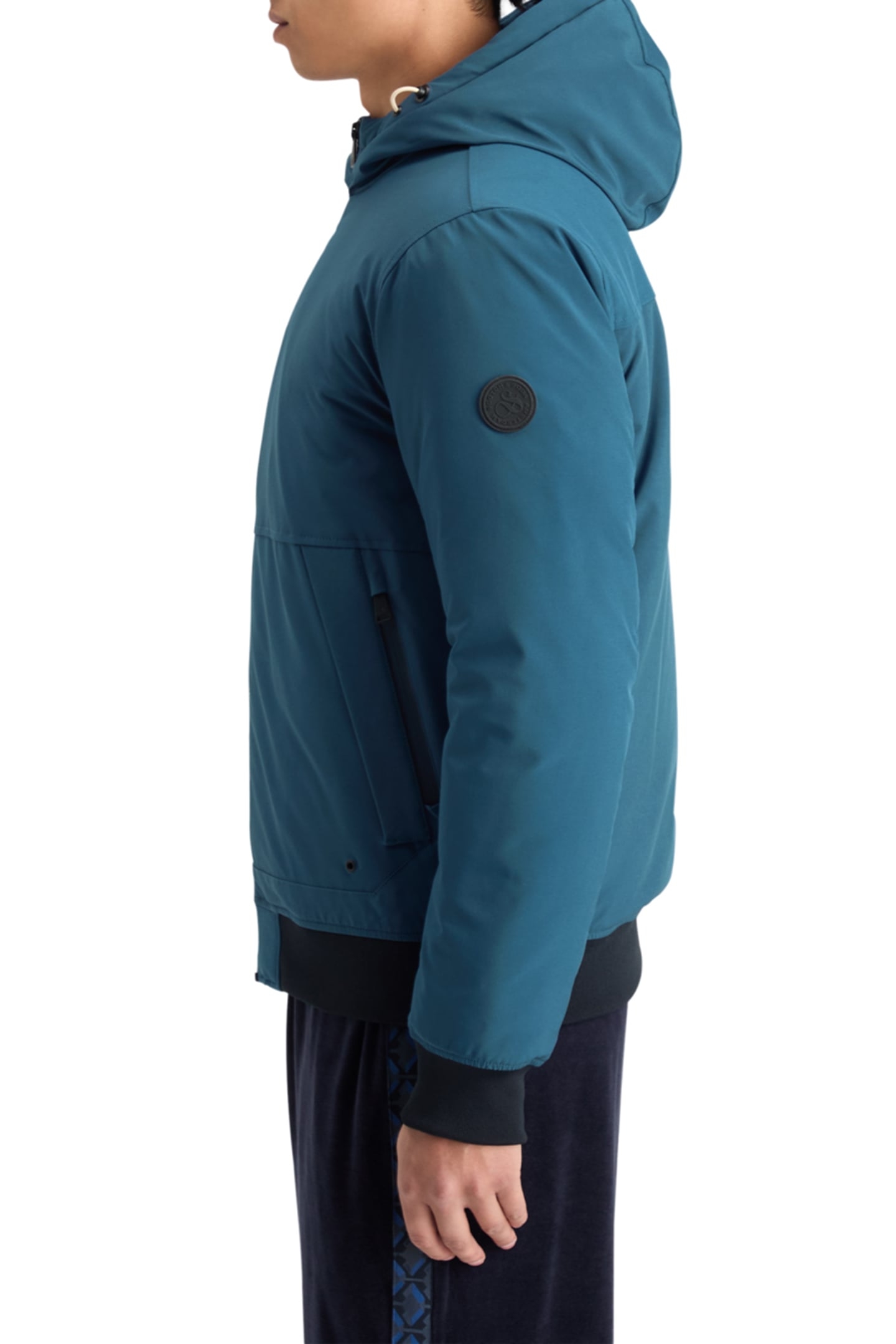 CLASSIC STRETCH HOODED SOFTSHELL HERITAGE BLUE 4