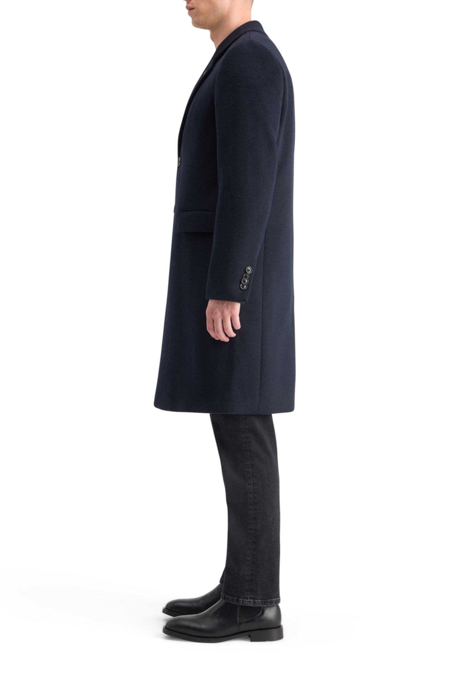 WOOL CLASSIC OVERCOAT NIGHT 6